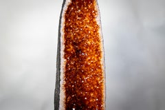 AAA-Grade Citrine Cathedral Geode