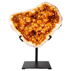 Rare Brazilian Citrine Geode