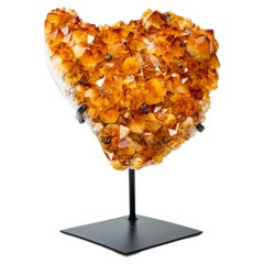 AAA Madeira Citrine Crystal Cluster