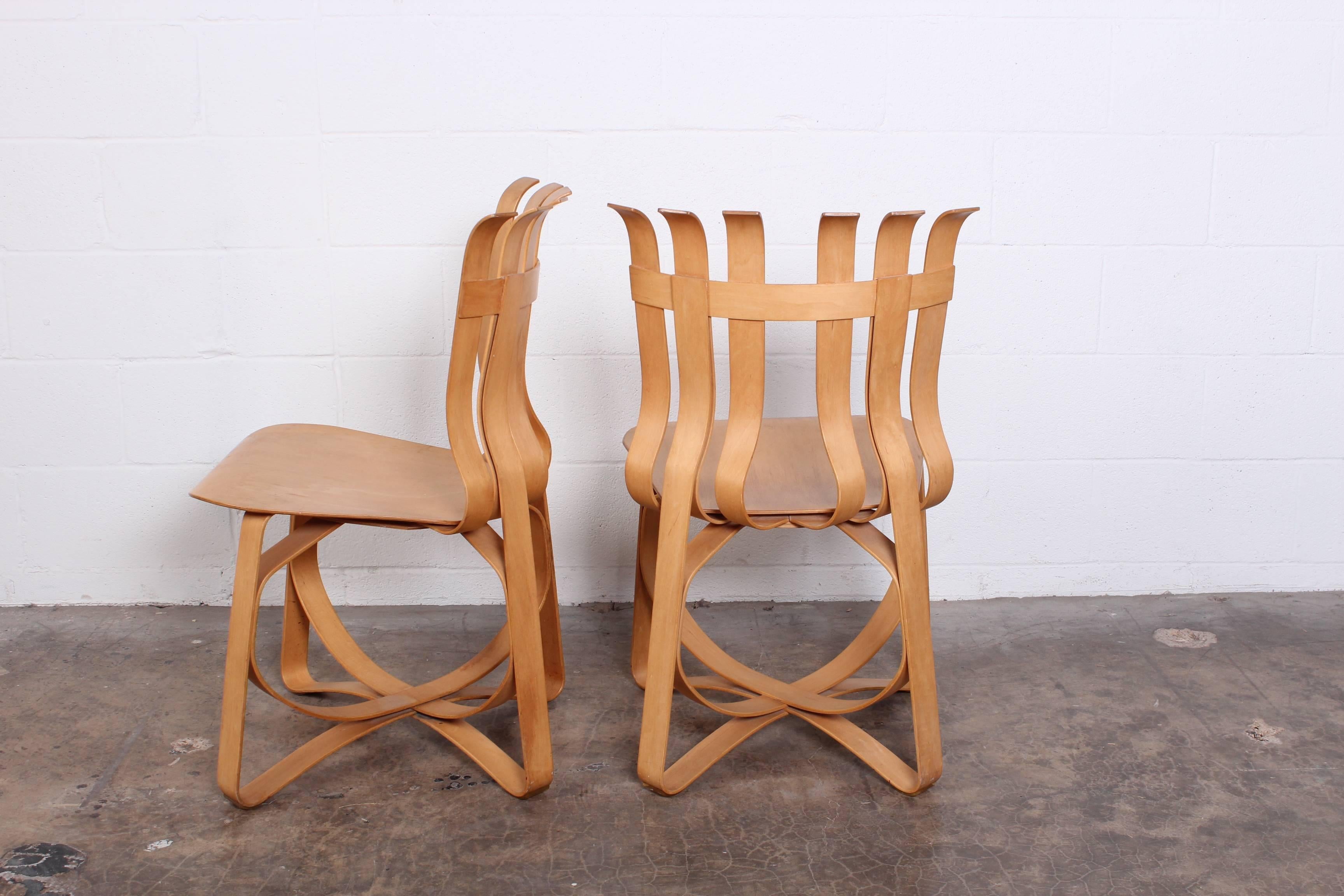 Late 20th Century Dining Table and Chairs by Frank Gehry