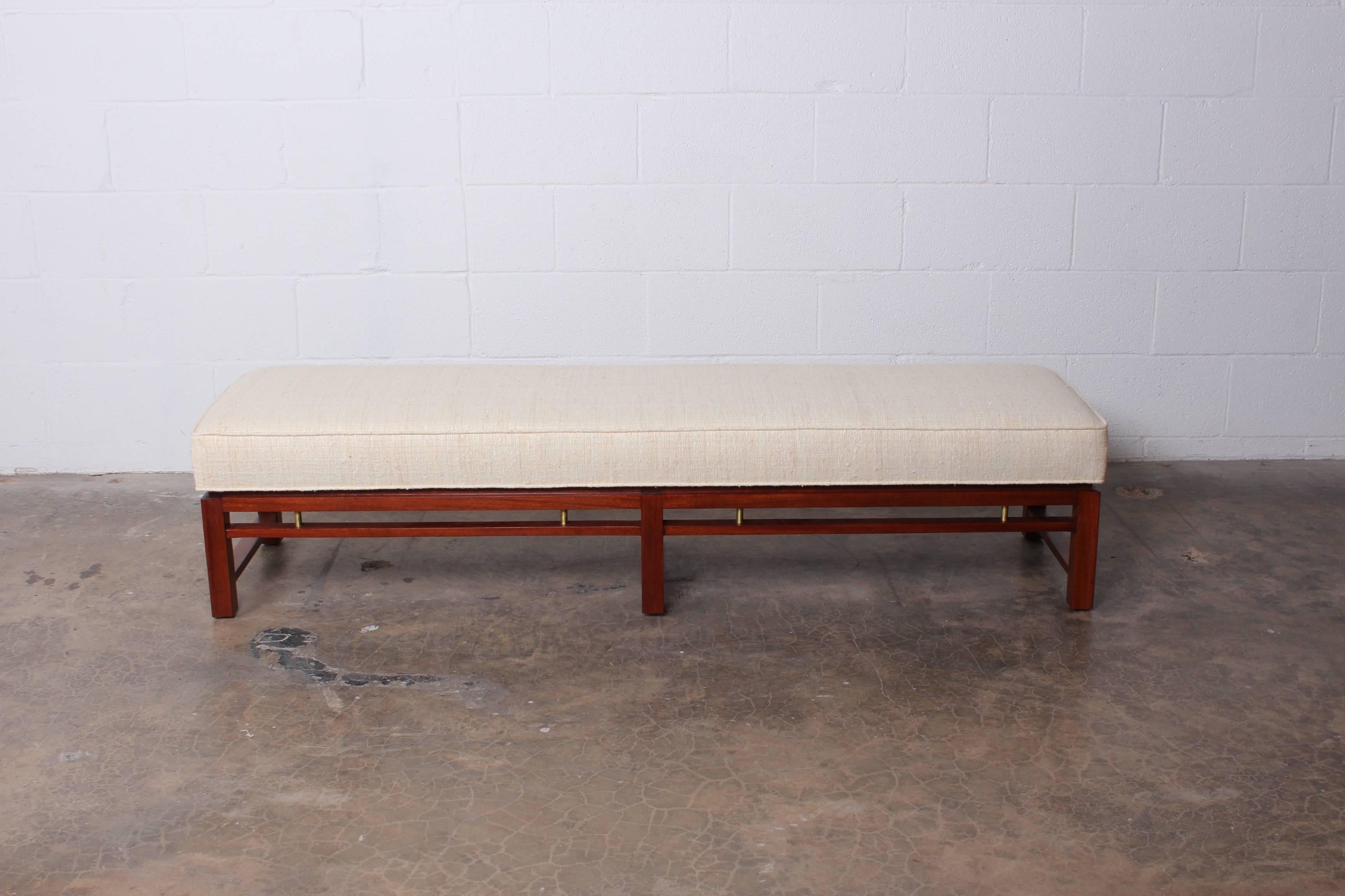 Bench by Edward Wormley for Dunbar In Excellent Condition In Dallas, TX