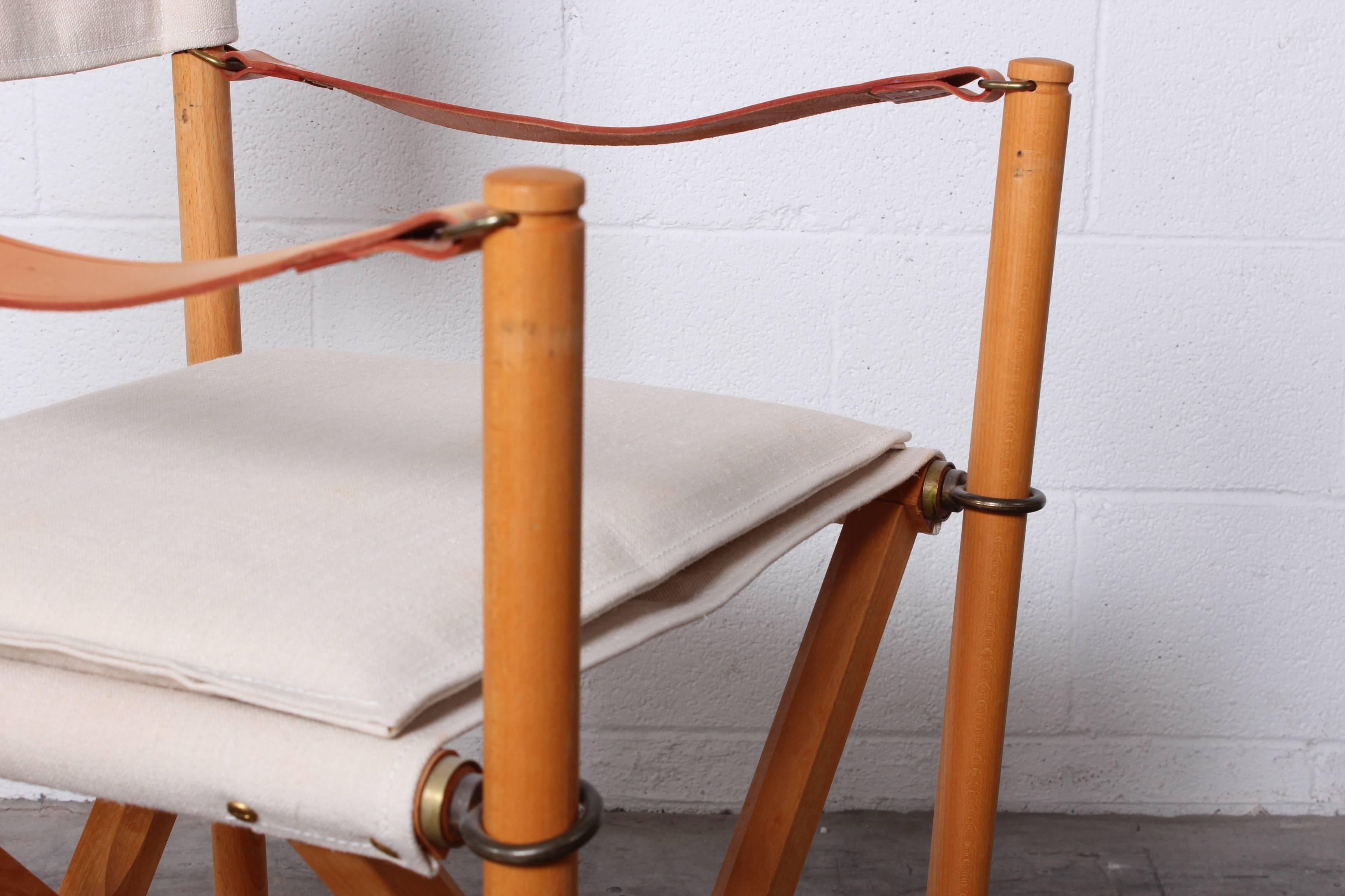 Set of Six Folding Safari Chairs by Mogens Koch 2