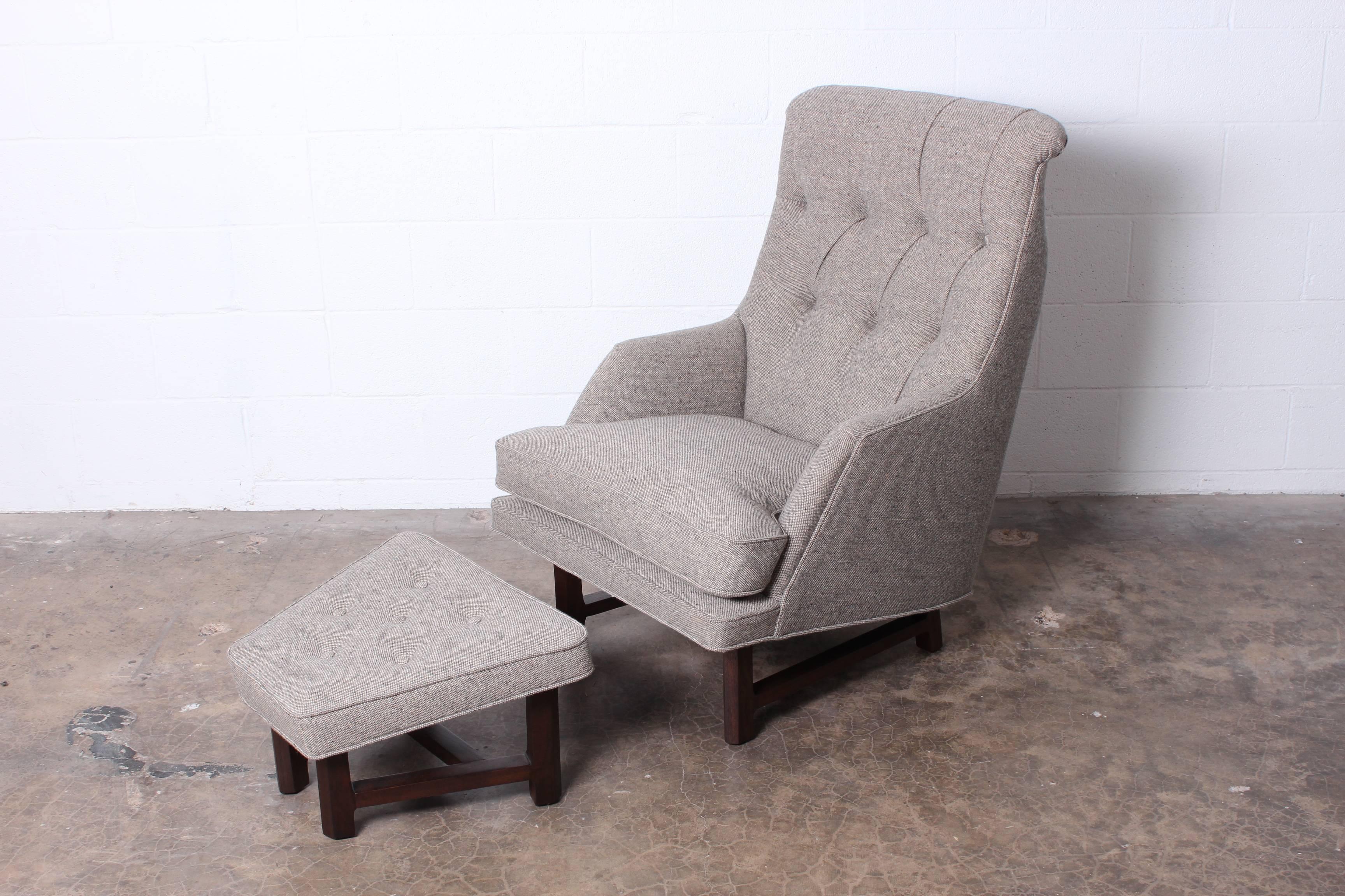 Lounge Chair and Ottoman by Edward Wormley for Dunbar 2