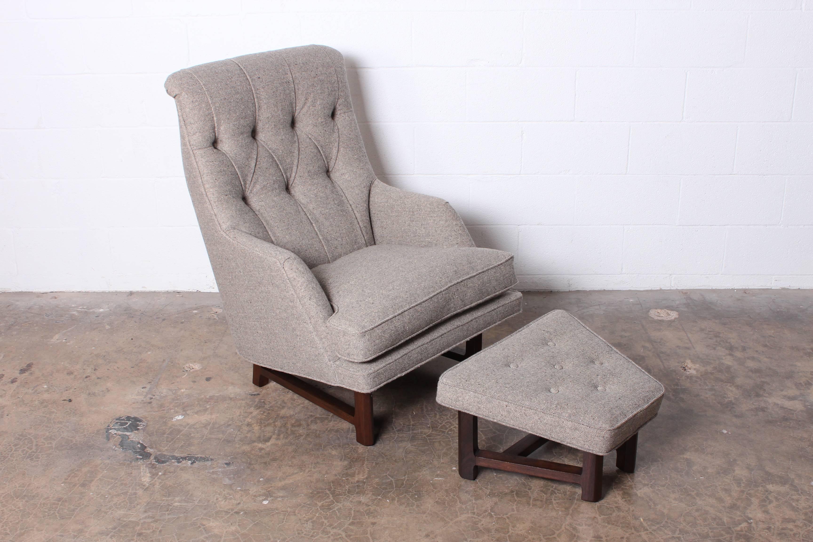 Lounge Chair and Ottoman by Edward Wormley for Dunbar 3