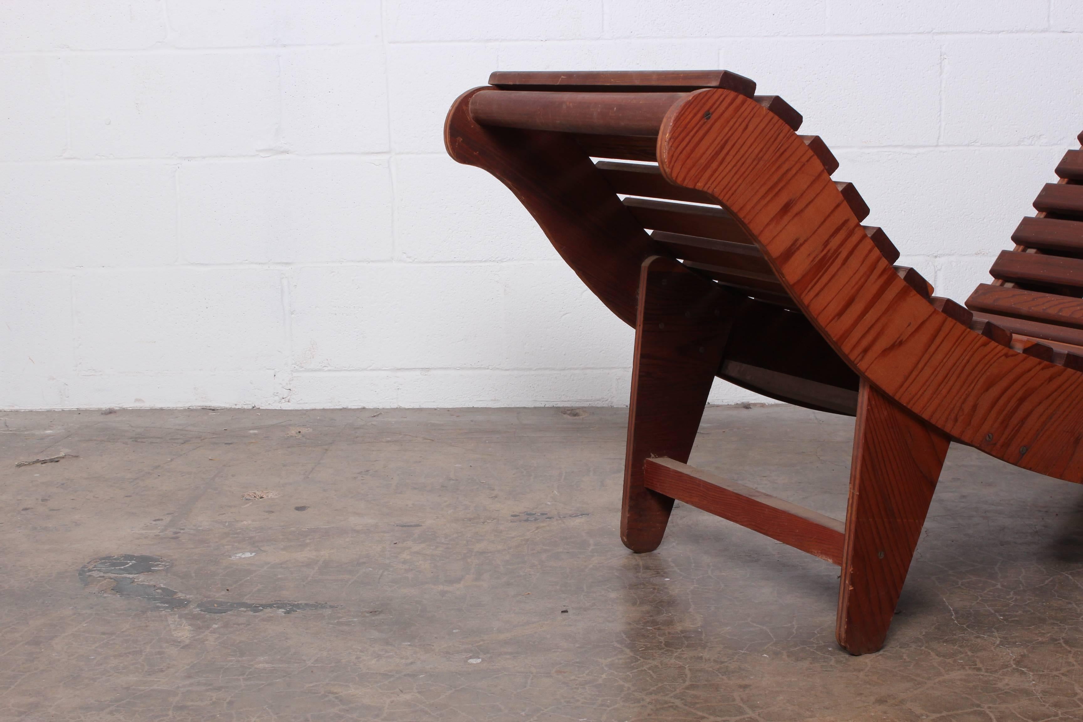 Klaus Grabe C5 Chaise Longue In Good Condition In Dallas, TX