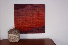 Large Woven Fiber Art by Toni Ettenheim