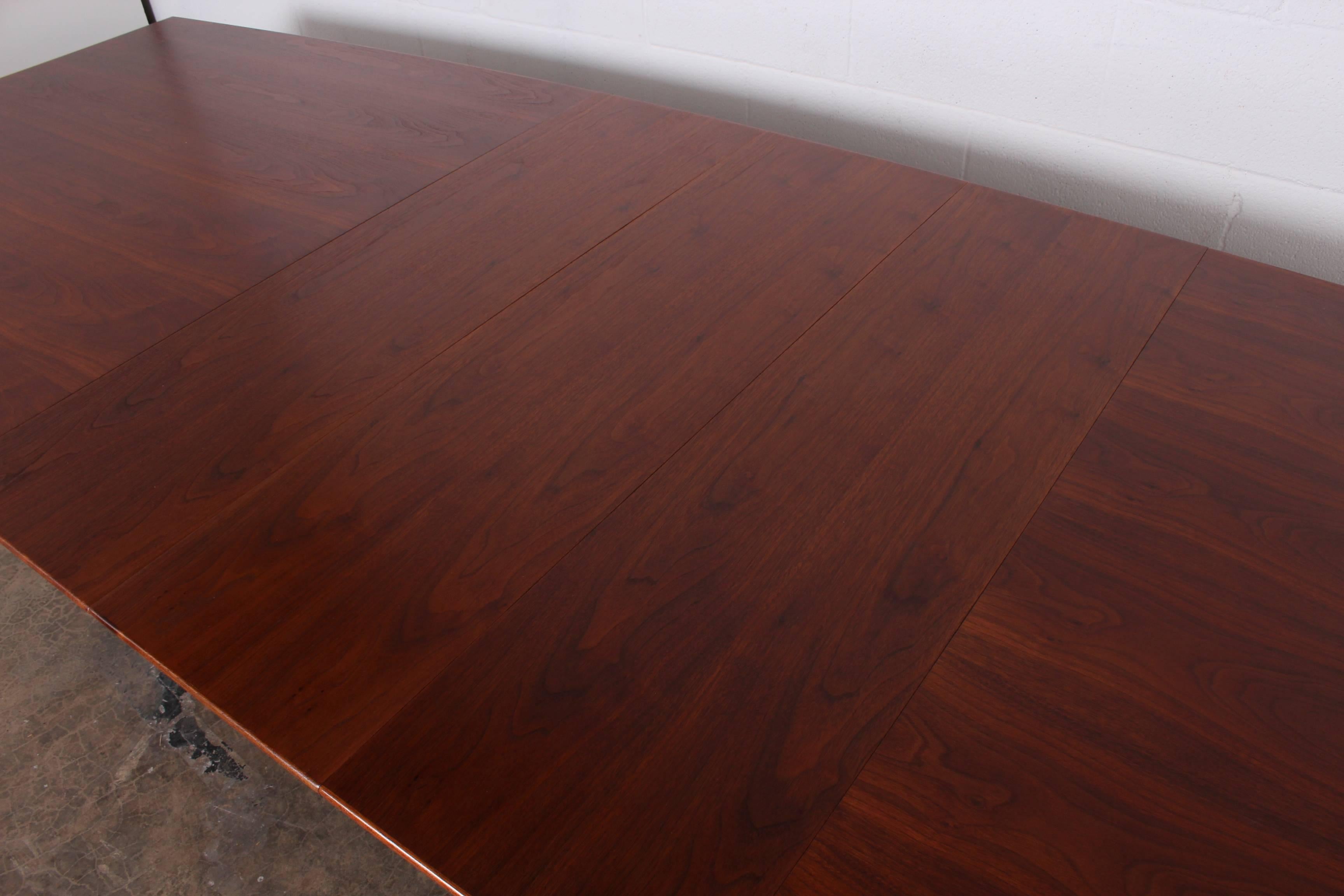 Mid-20th Century Large Walnut Dining Table by Edward Wormley for Dunbar