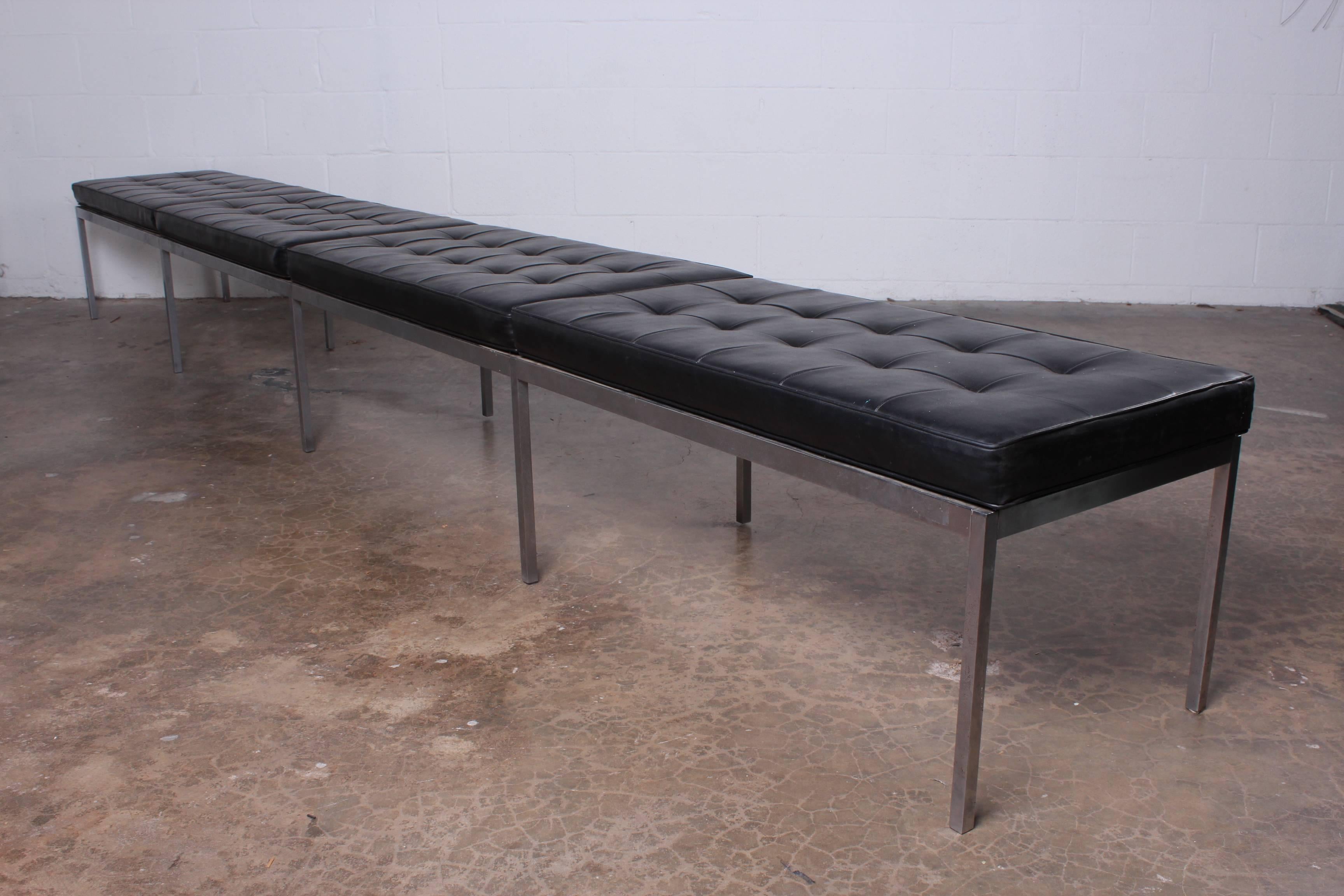 Mid-20th Century Florence Knoll Bench