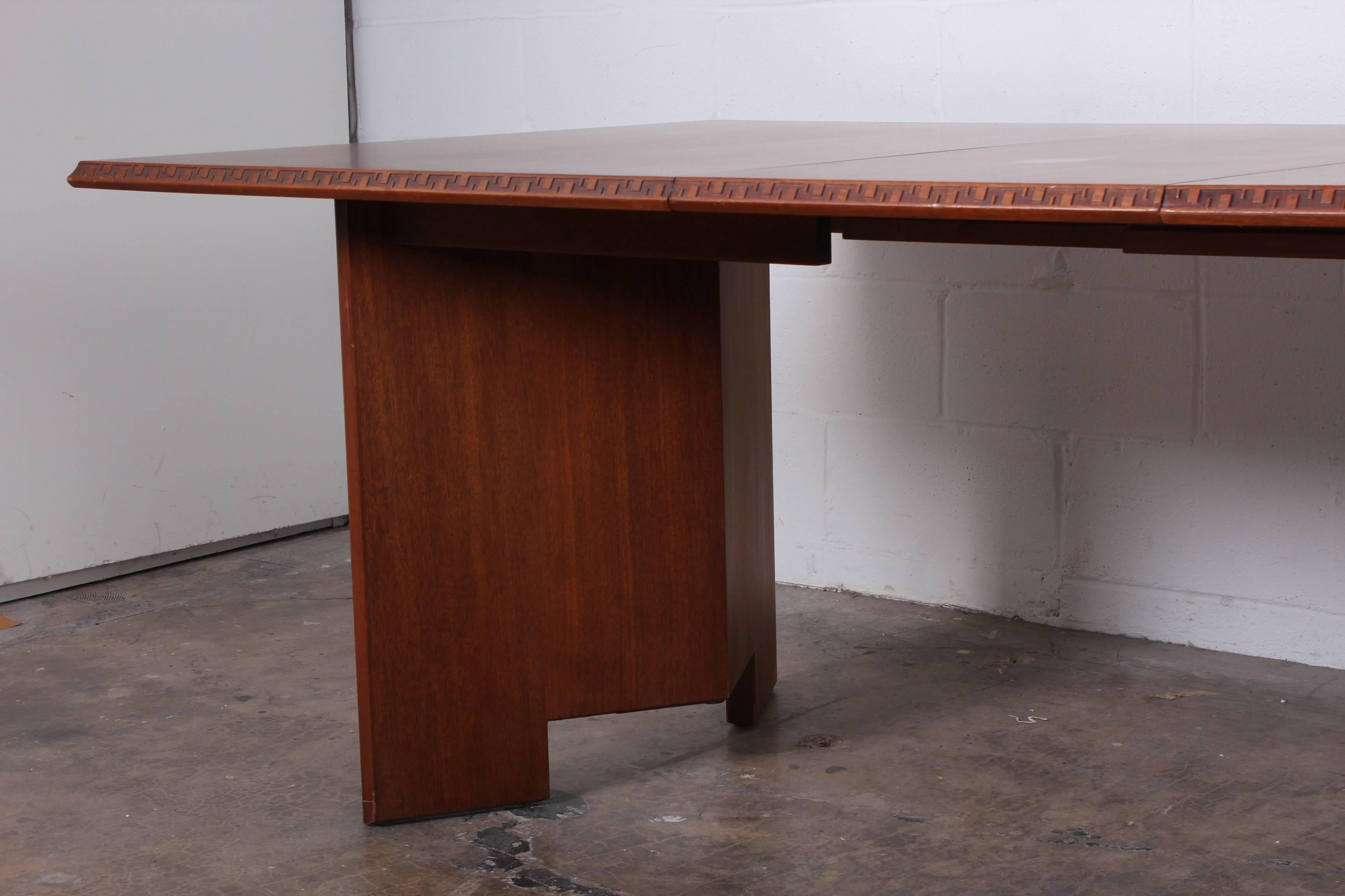 Taliesin Dining Table by Frank Lloyd Wright 1