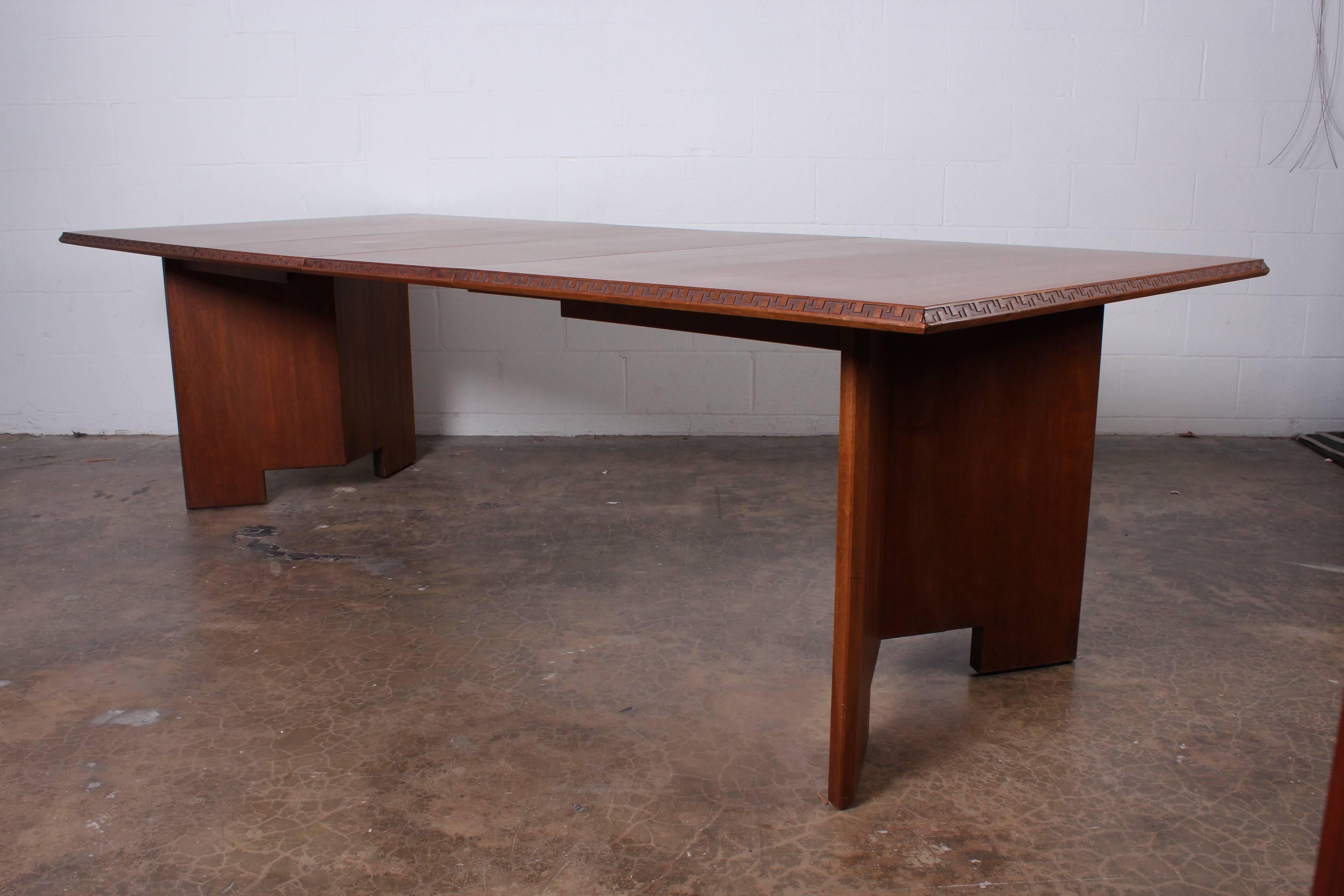 Taliesin Dining Table by Frank Lloyd Wright 2