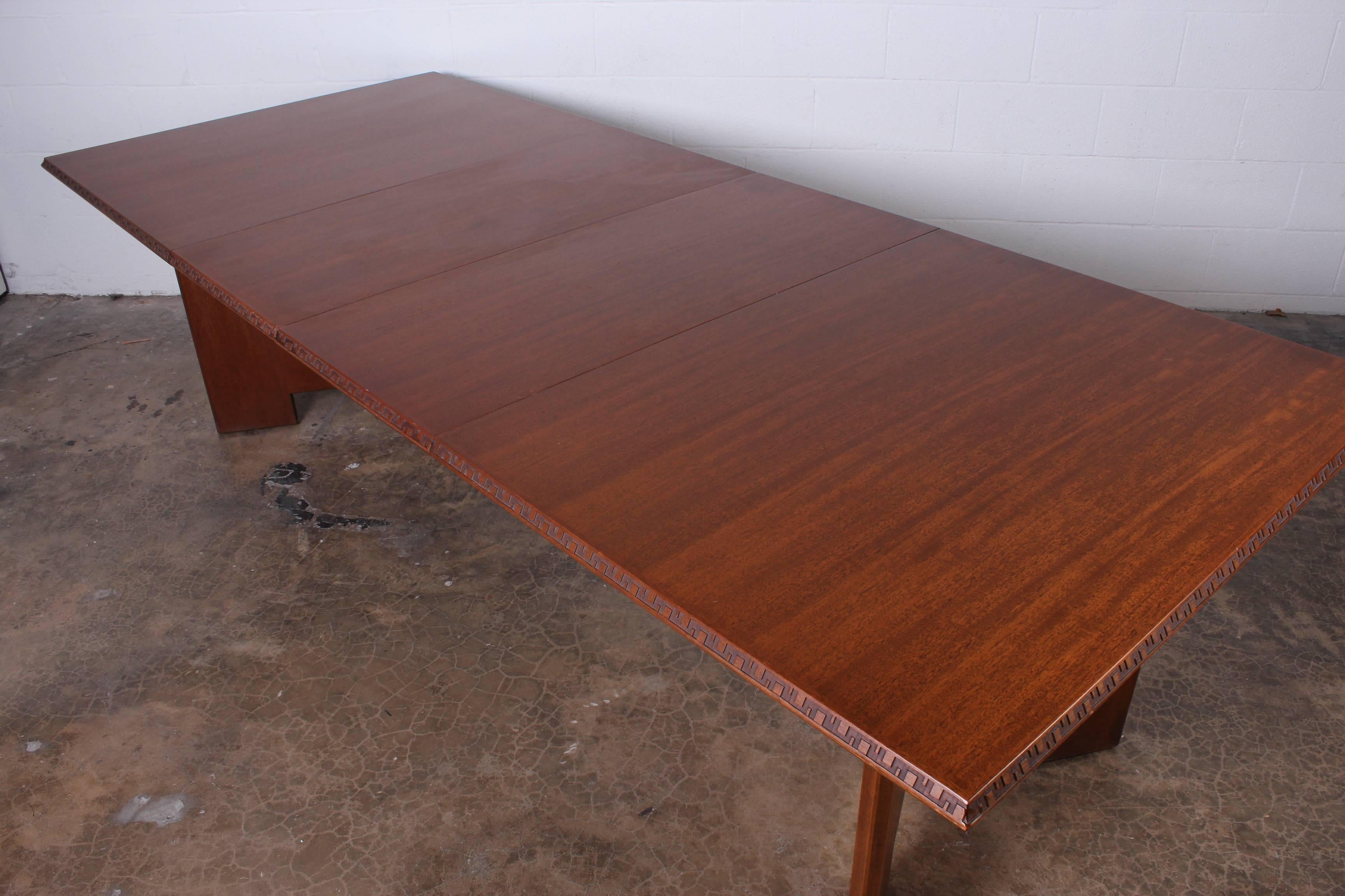 Taliesin Dining Table by Frank Lloyd Wright 6