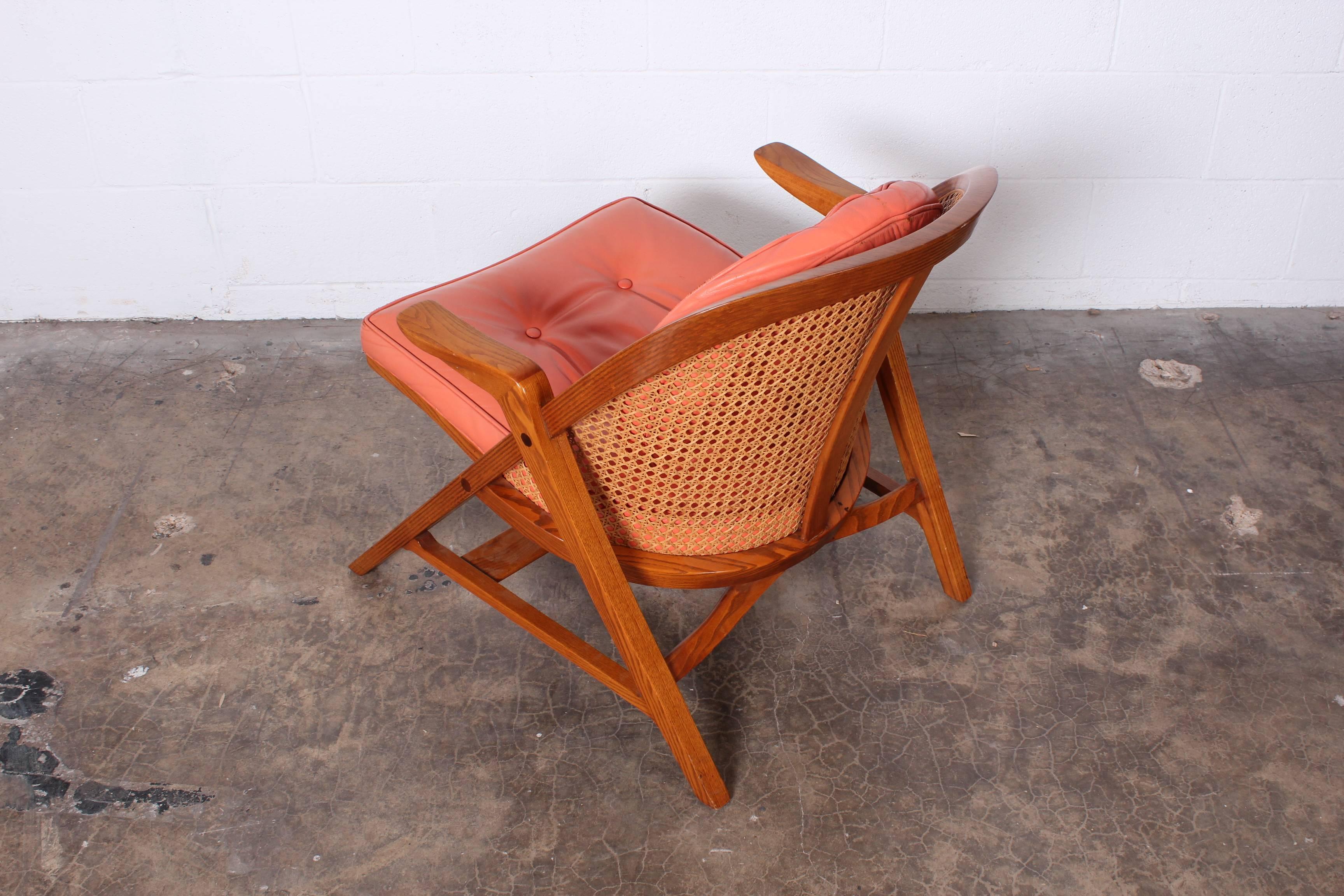 A-Frame Lounge Chair by Edward Wormley for Dunbar 1