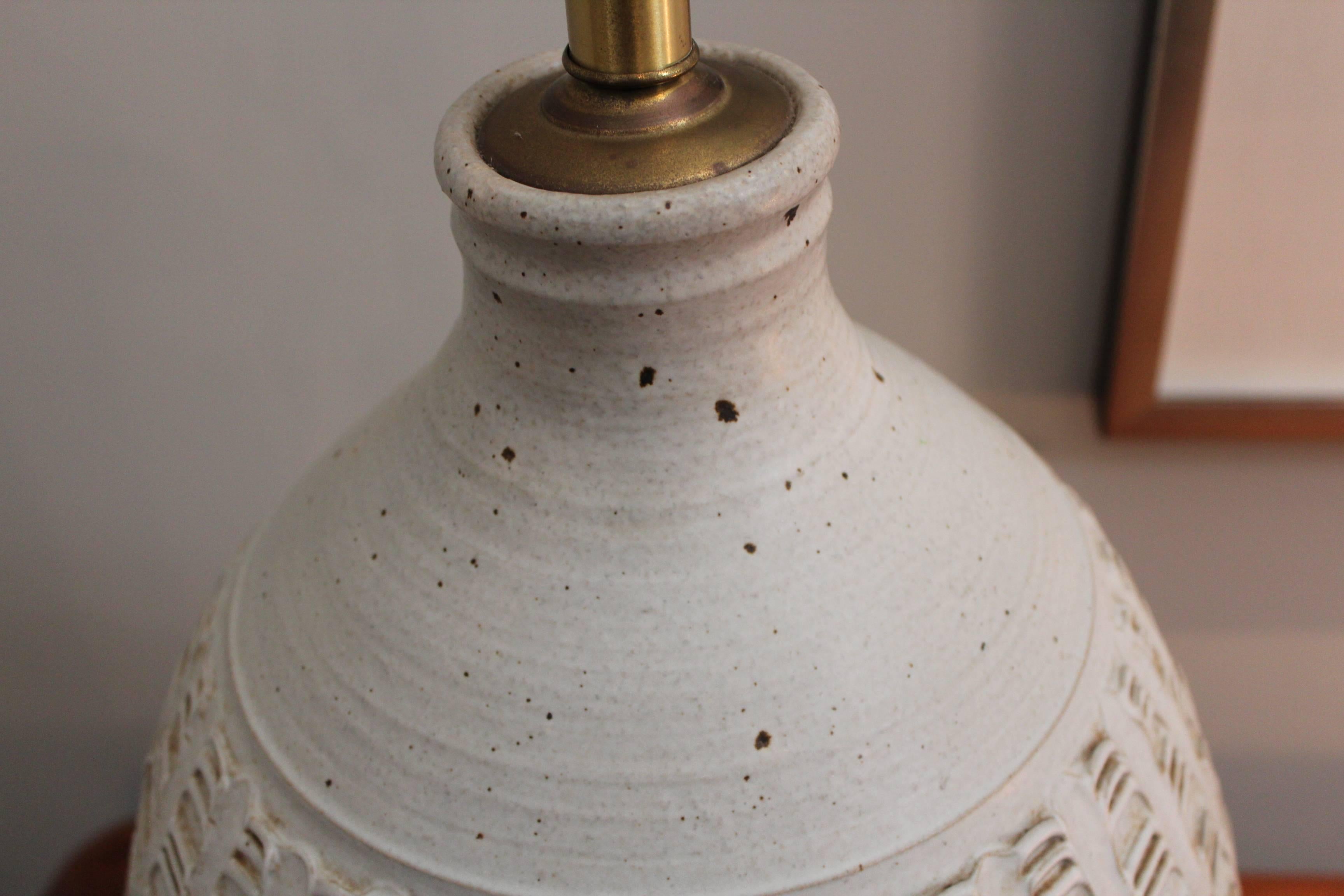 Large Ceramic Table Lamp by Affiliated Craftsman 2
