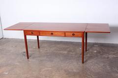 Hans Wegner Drop-Leaf Table Desk AT305