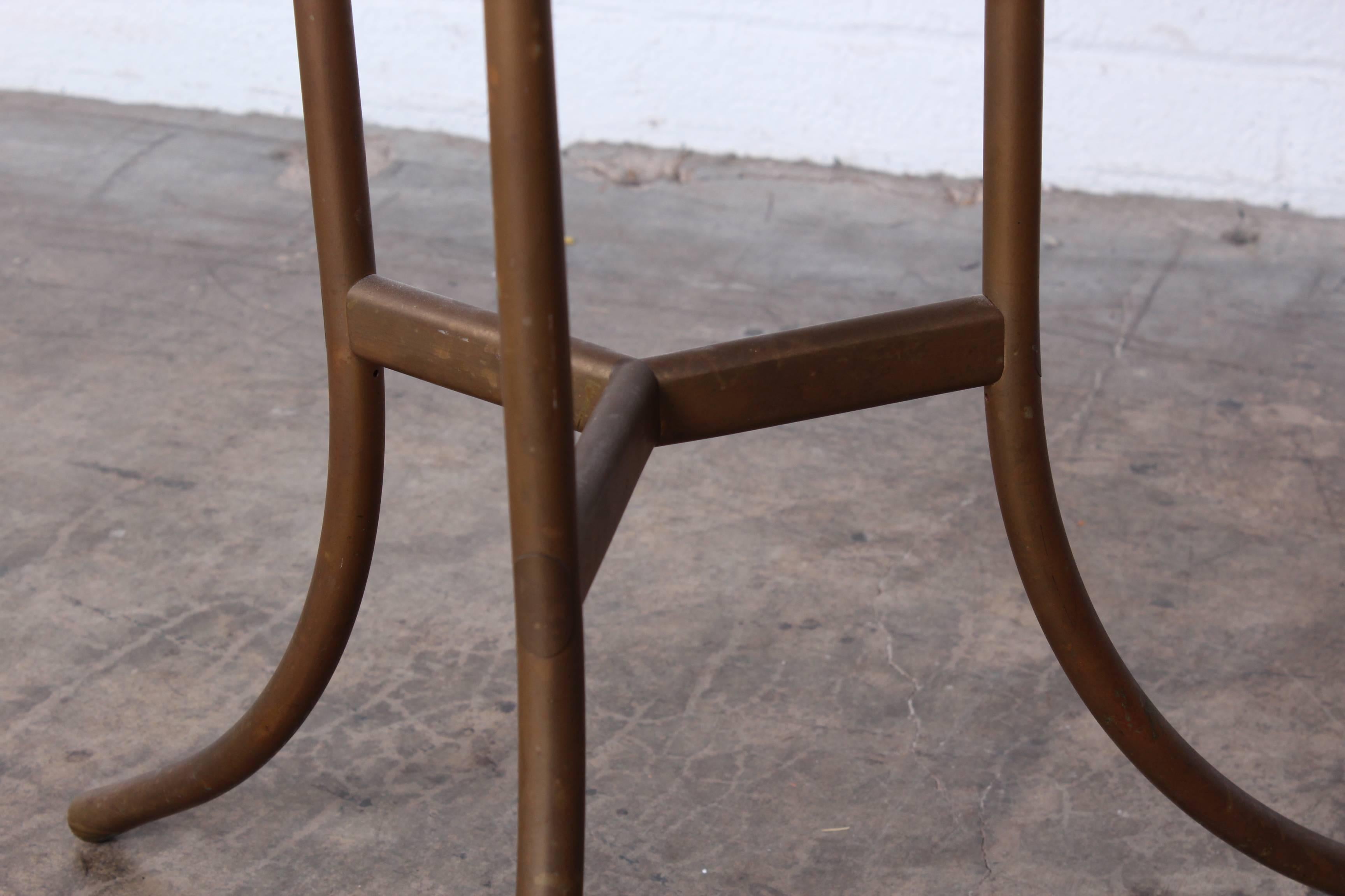 Bronze and Marble Side Table by Cedric Hartman 2