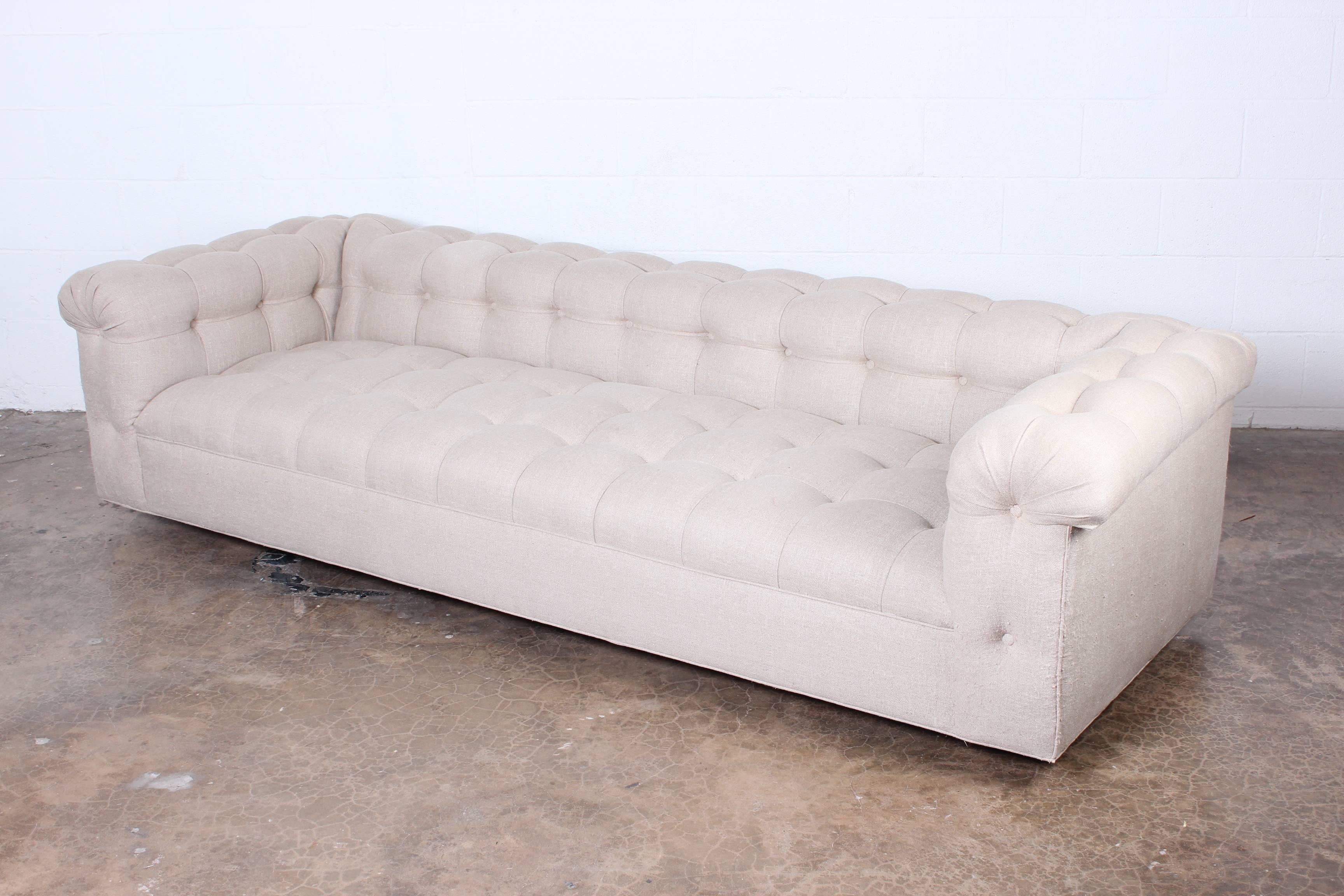 Party Sofa Designed by Edward Wormley for Dunbar  ( pair available ) In Good Condition In Dallas, TX