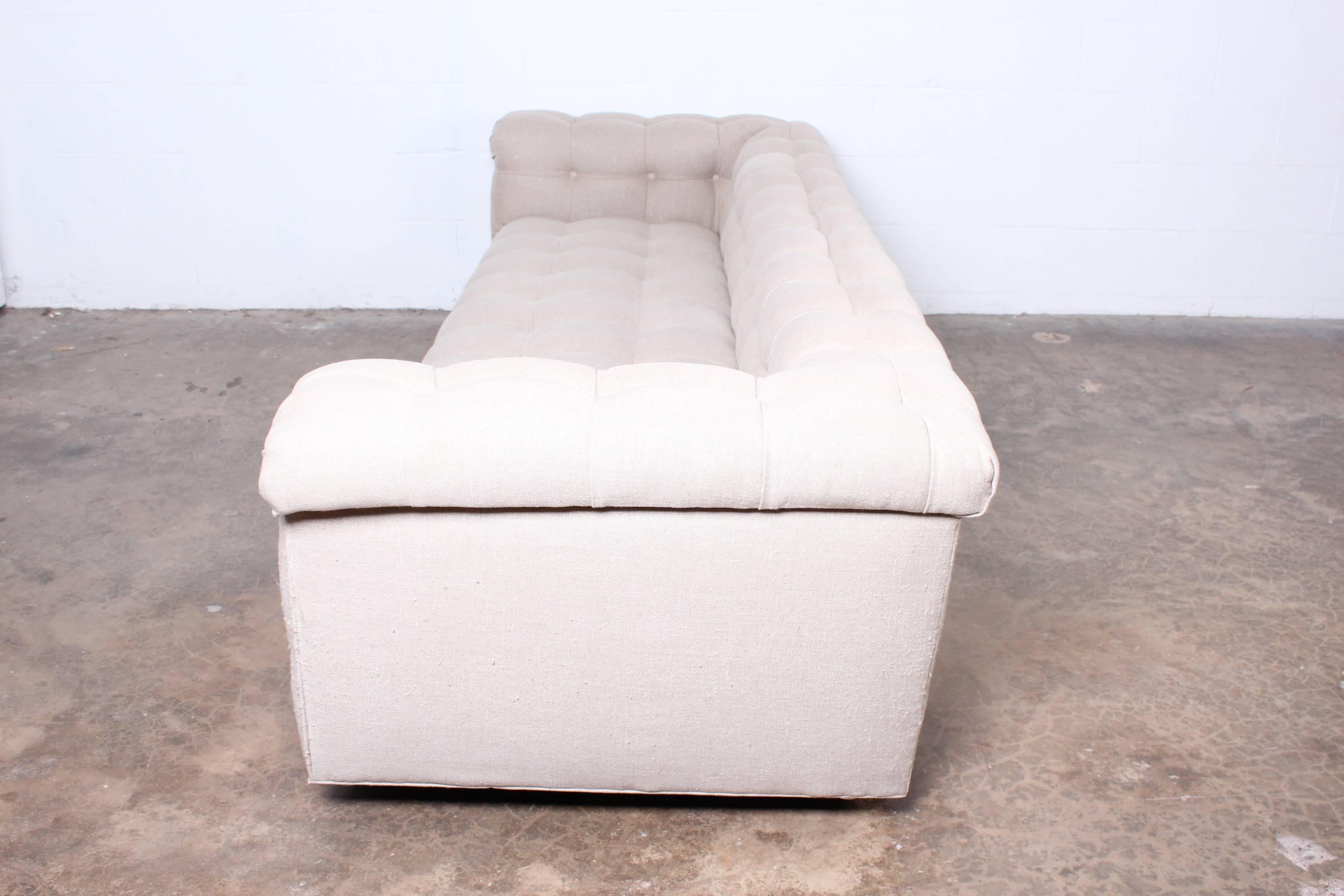 Party Sofa Designed by Edward Wormley for Dunbar  ( pair available ) 2
