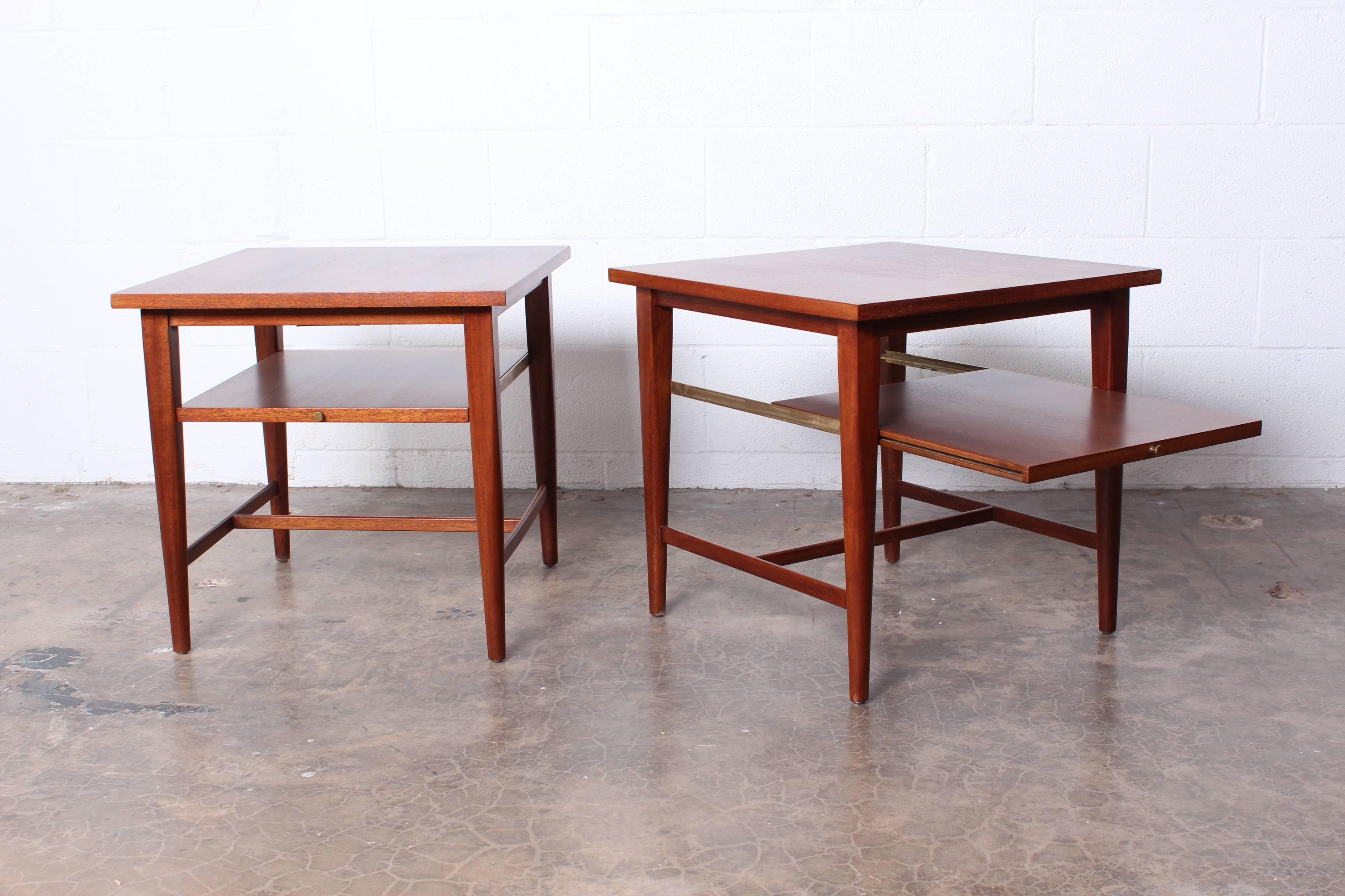 Pair of End Tables by Paul McCobb for Calvin 1