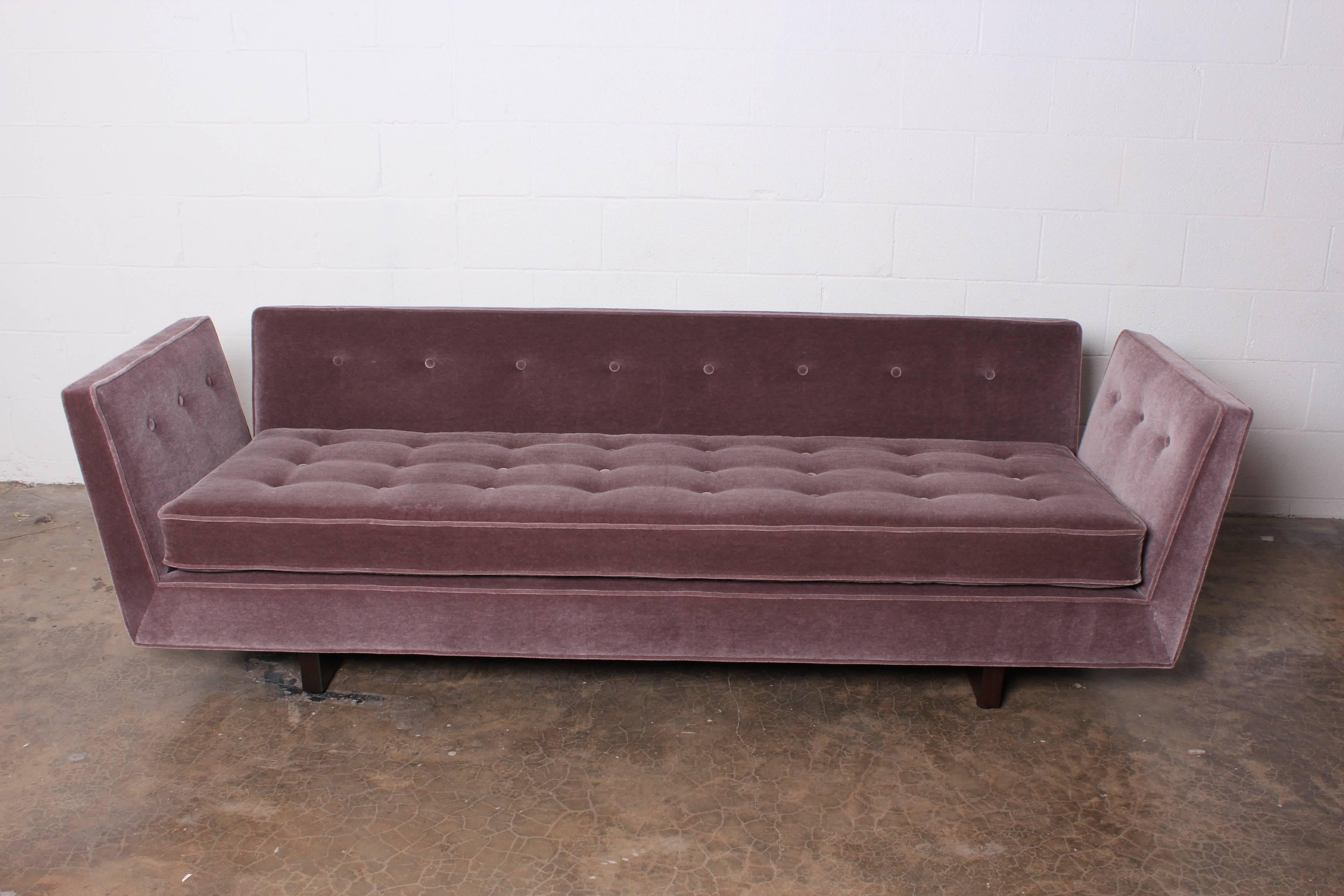 Mid-20th Century Split Arm Sofa by Edward Wormley for Dunbar