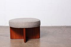 Rotating Ottoman by Frank Lloyd Wright for Henredon