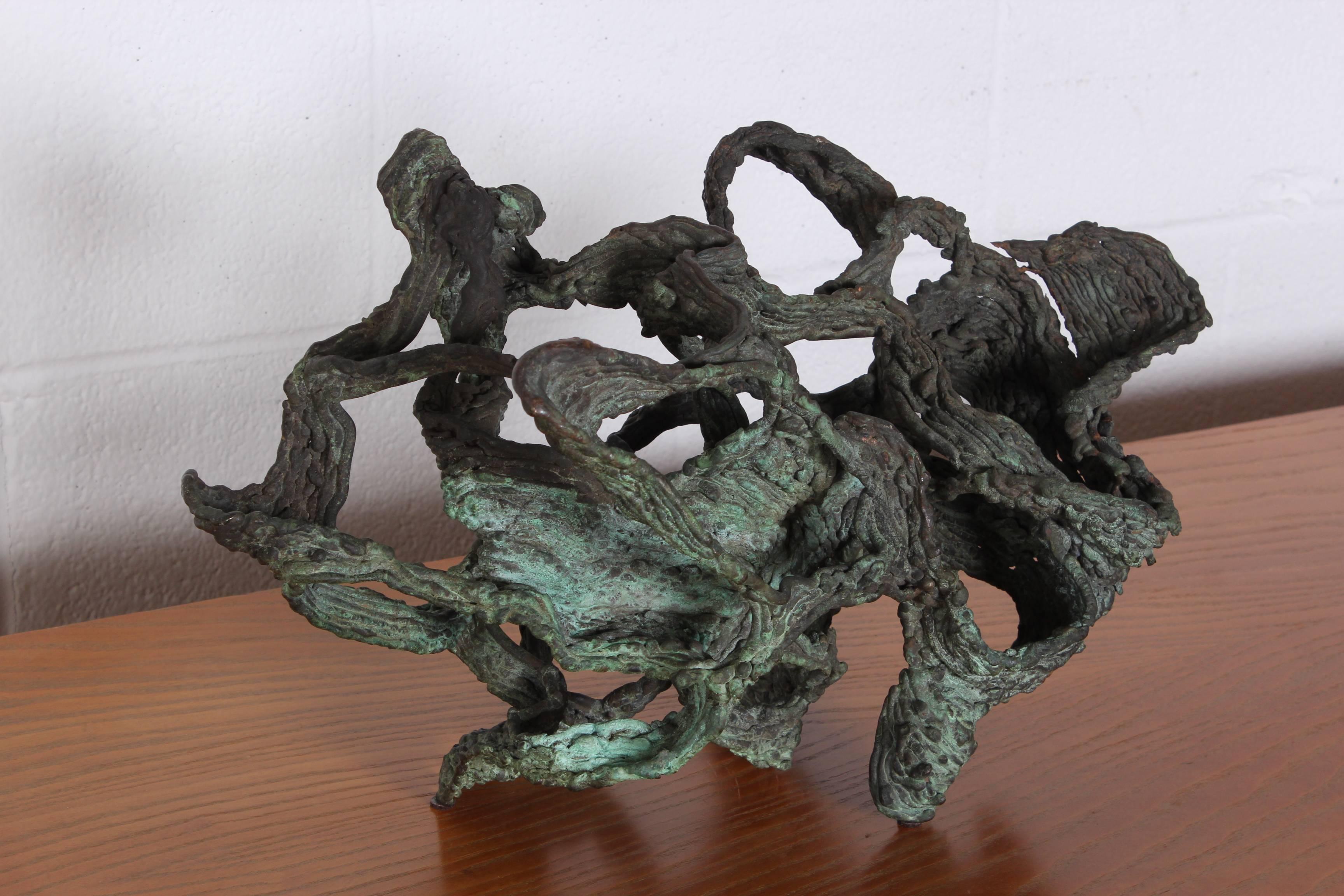 Harry Bertoia Welded Form Bronze Sculpture 3