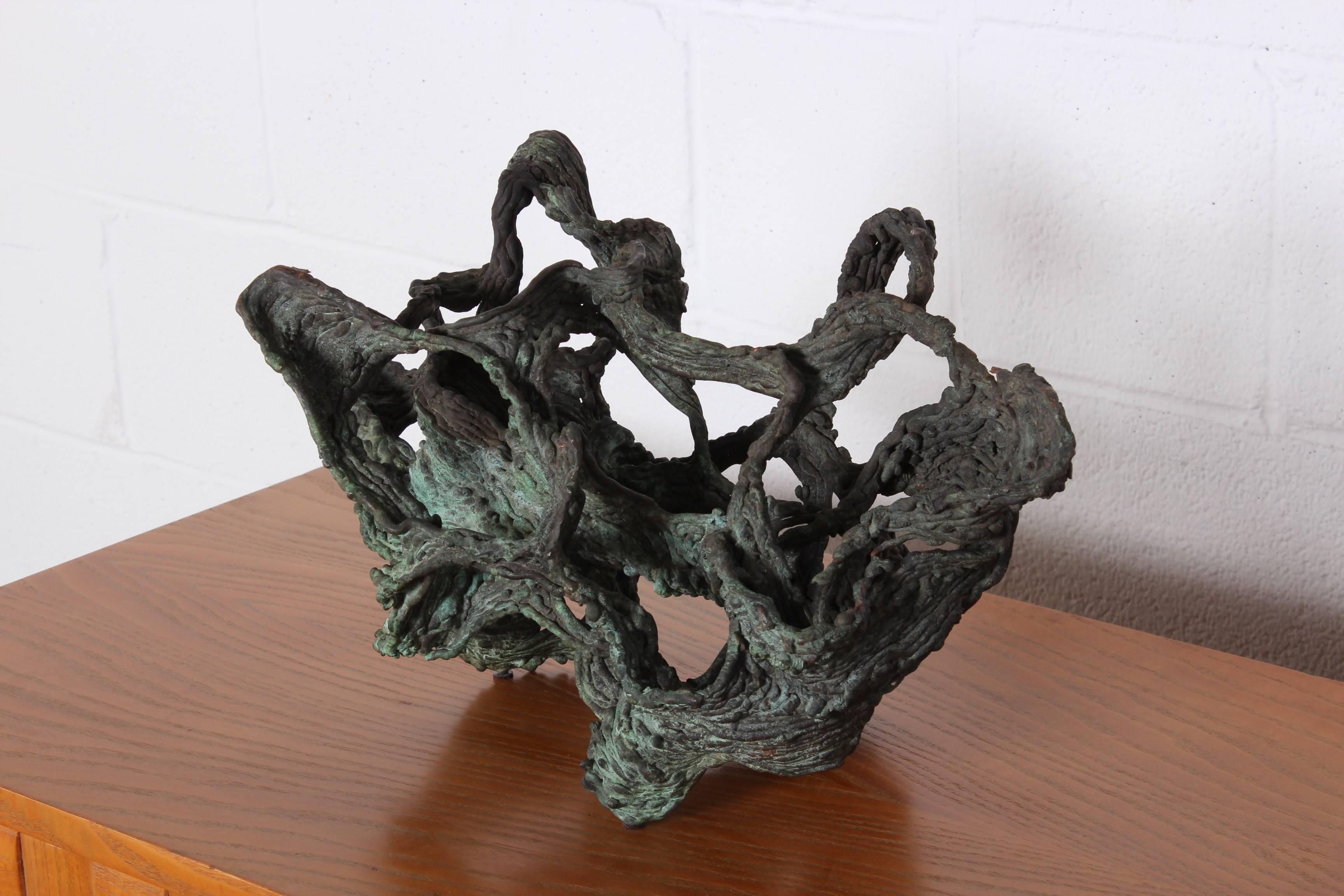Harry Bertoia Welded Form Bronze Sculpture 4