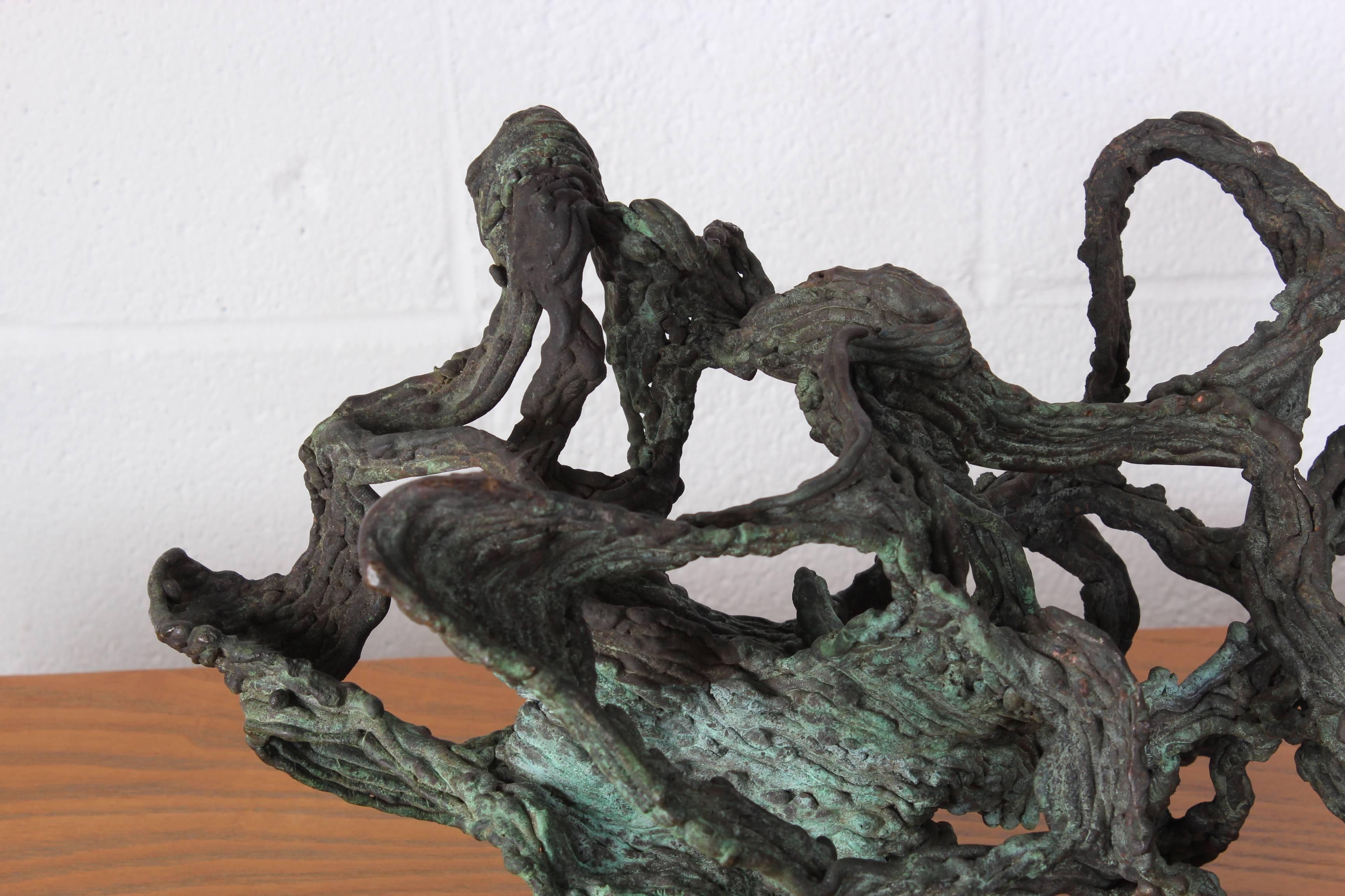 Harry Bertoia Welded Form Bronze Sculpture 5