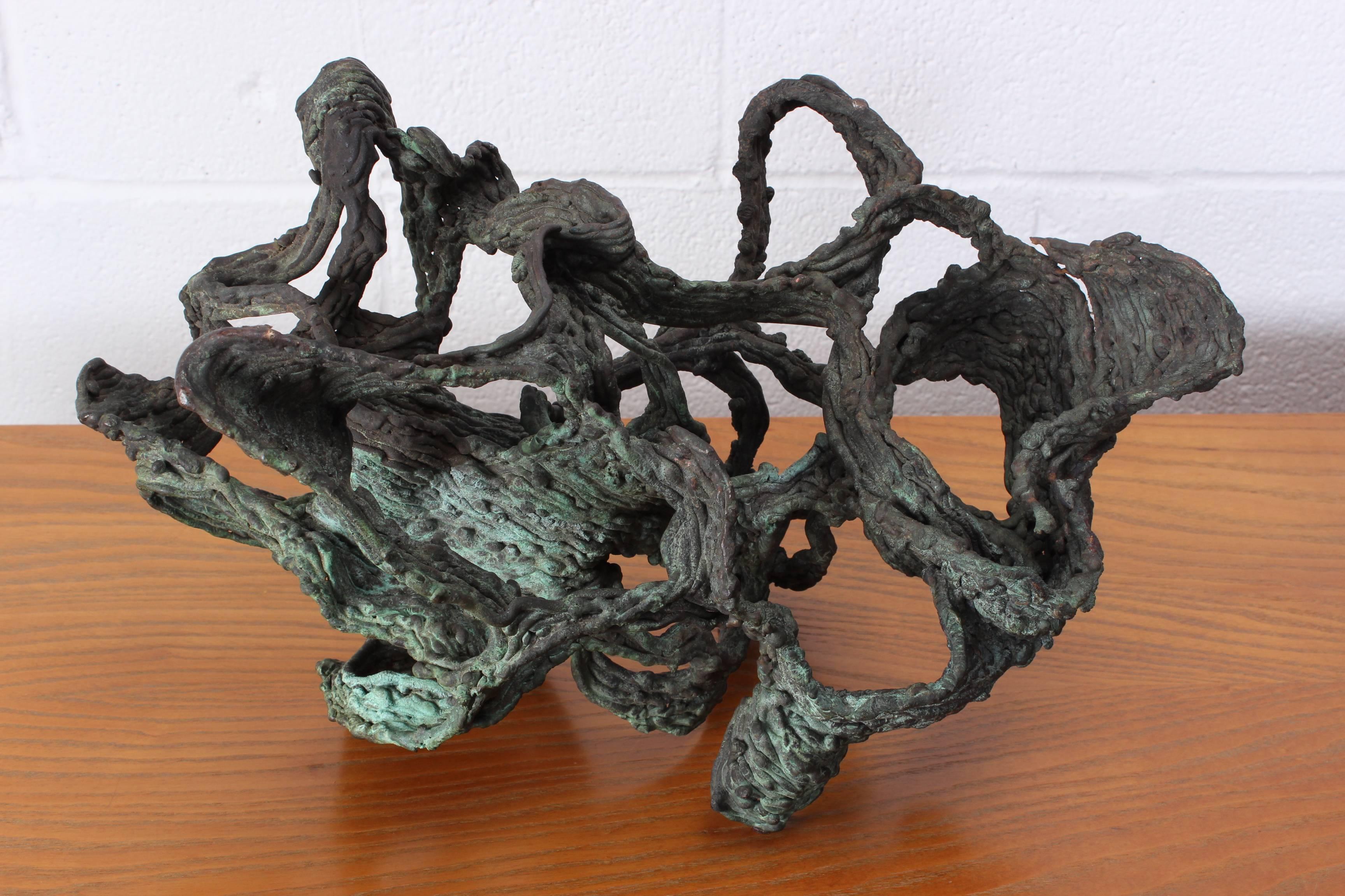 Harry Bertoia Welded Form Bronze Sculpture 6