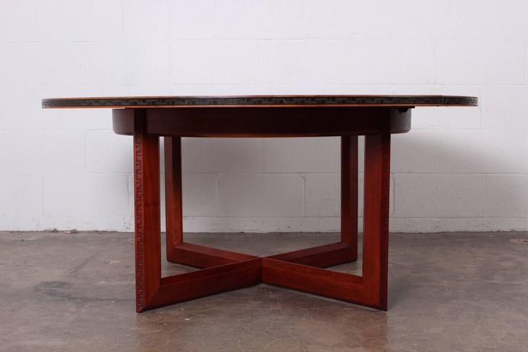 Frank Lloyd Wright Game Table for Henredon at 1stDibs henredon game table