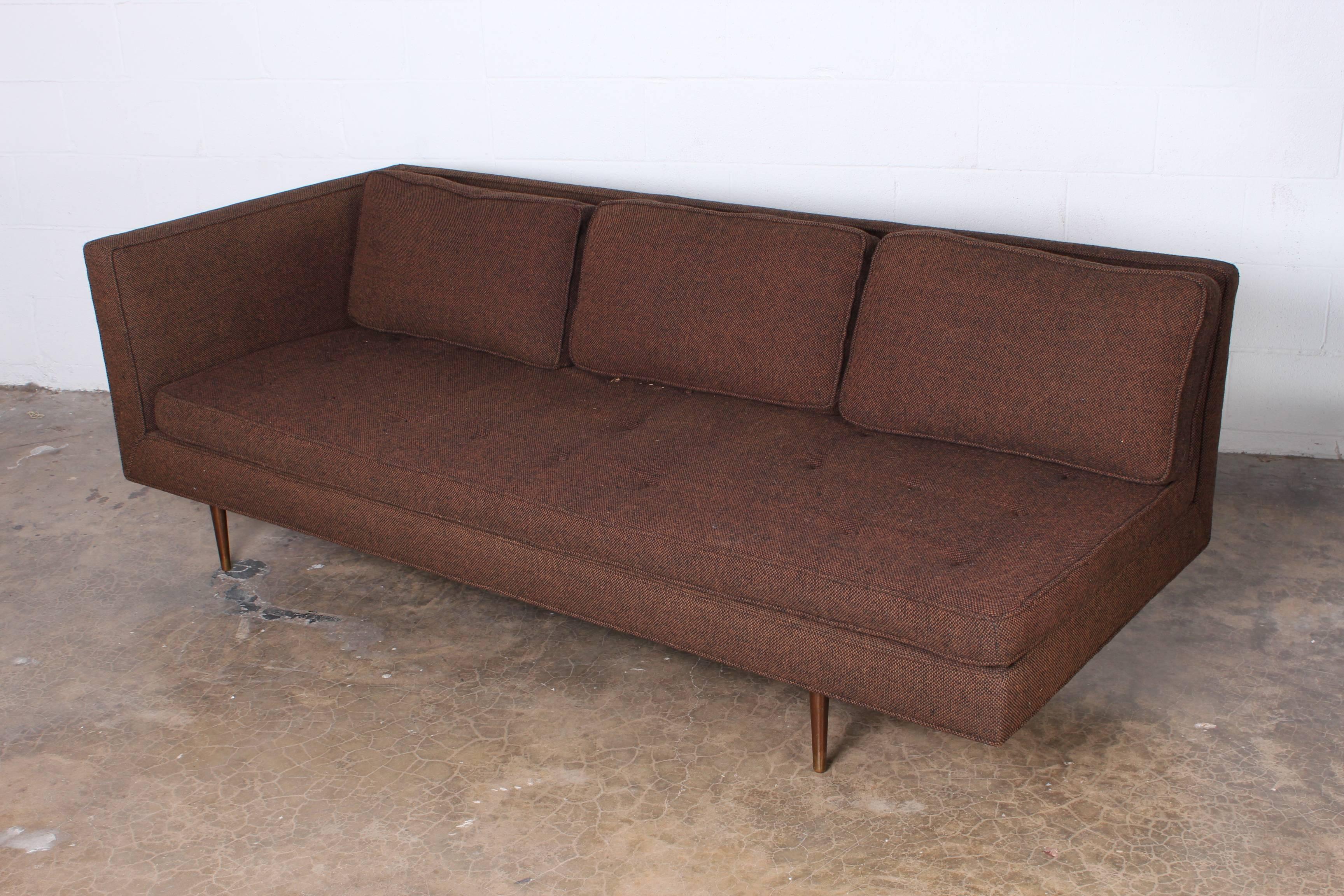 Sofa/Chaise by Edward Wormley for Dunbar For Sale 2