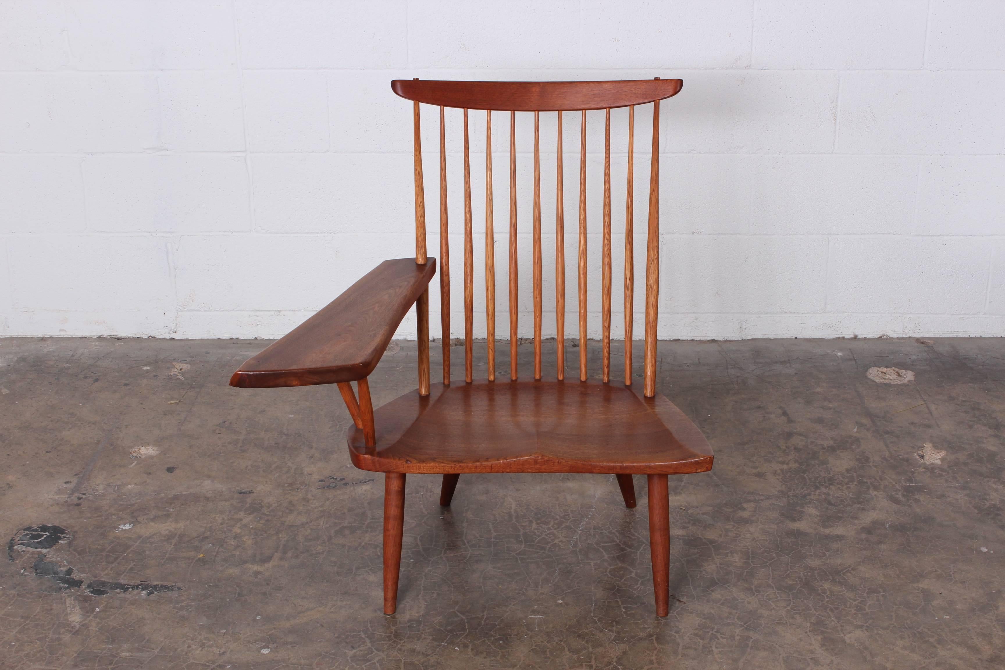 George Nakashima Single Arm Lounge Chair, 1968 3