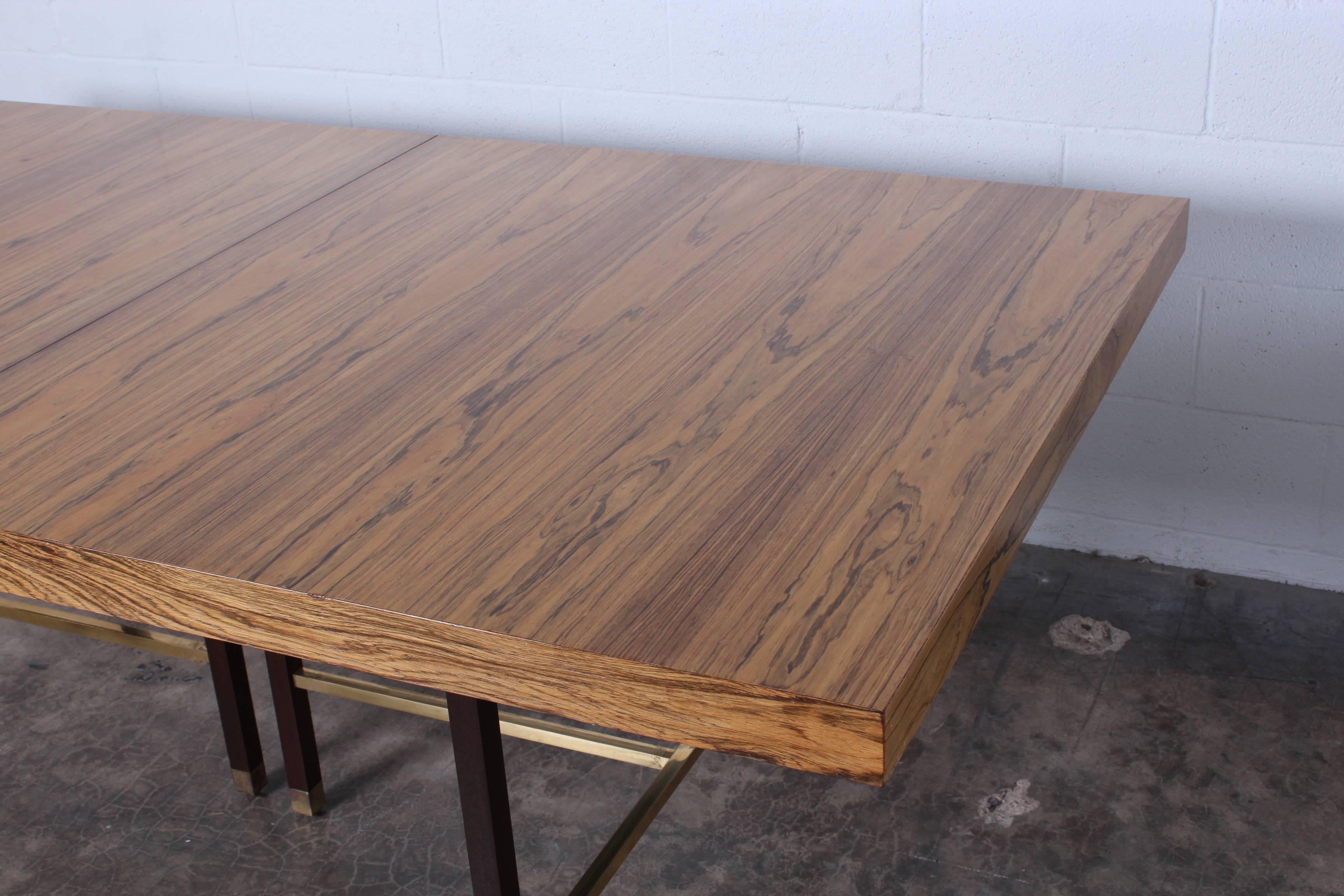 Bleached Rosewood Dining Table by Harvey Probber 4