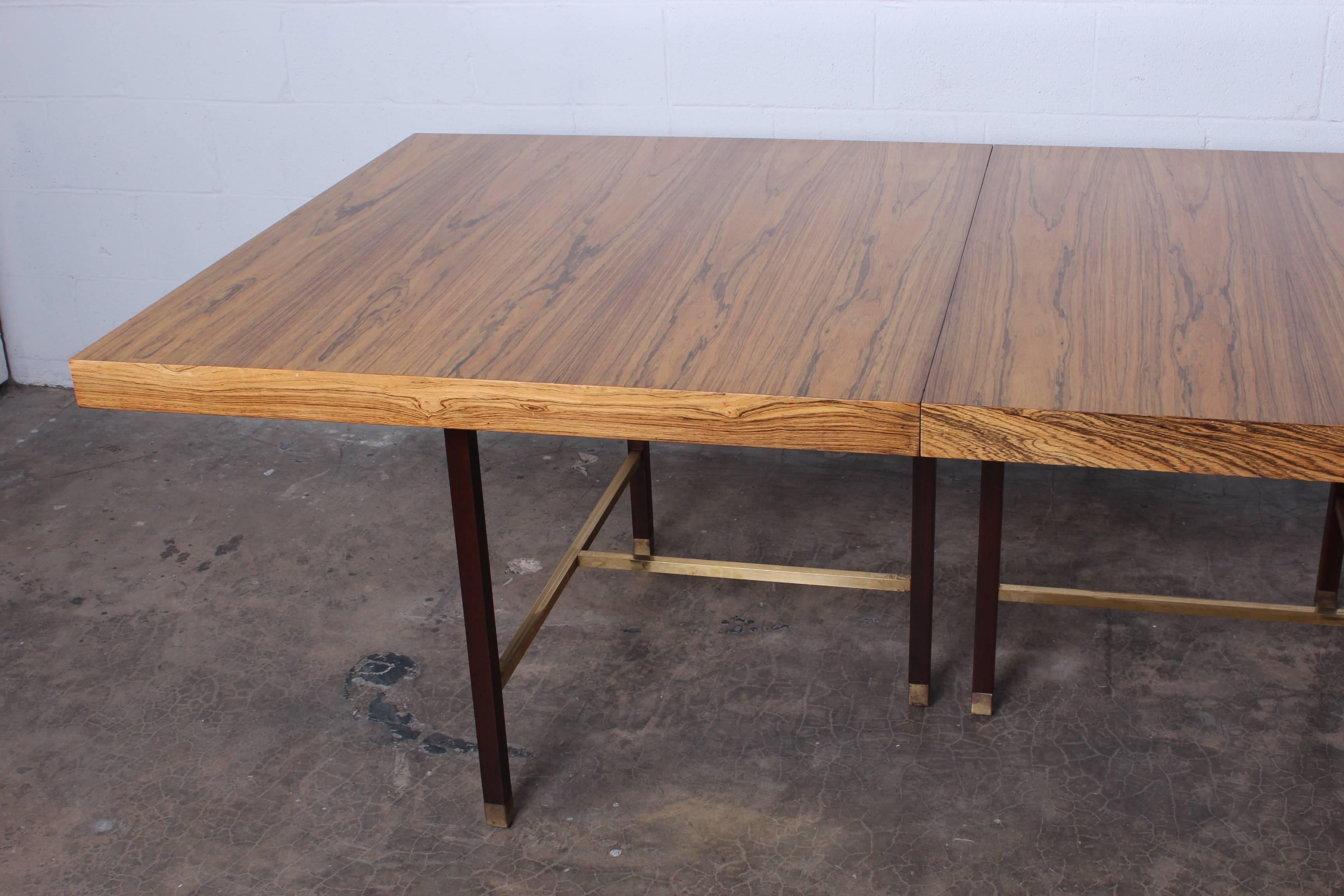 Bleached Rosewood Dining Table by Harvey Probber 5