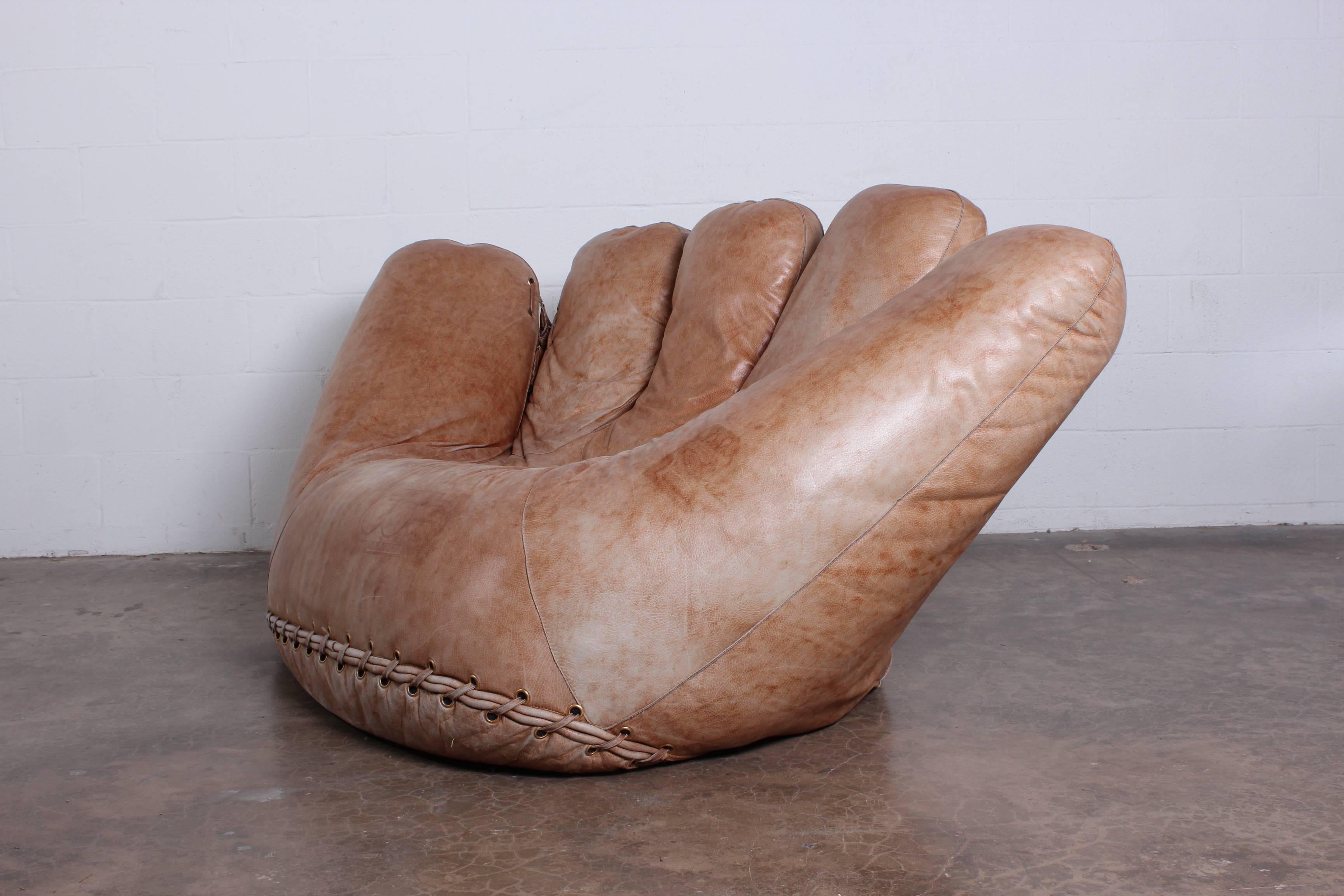 baseball glove chairs