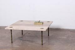Travertine Coffee Table by Pepe Mendoza