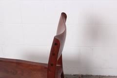 Sculptural Walnut Craft Chair by Rick Pohlers