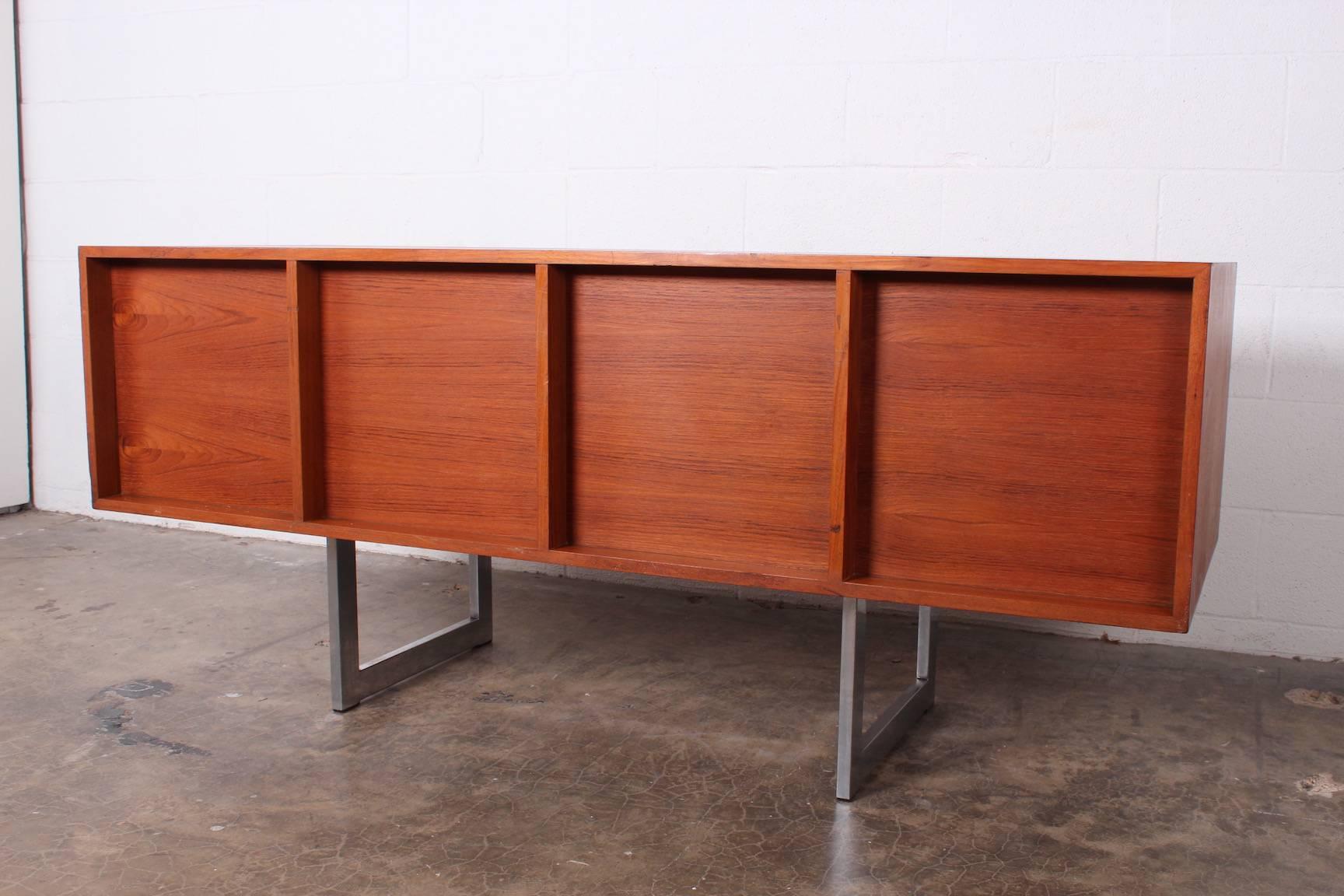 Teak Credenza by Bodil Kjaer for E. Pederson & Sons 5