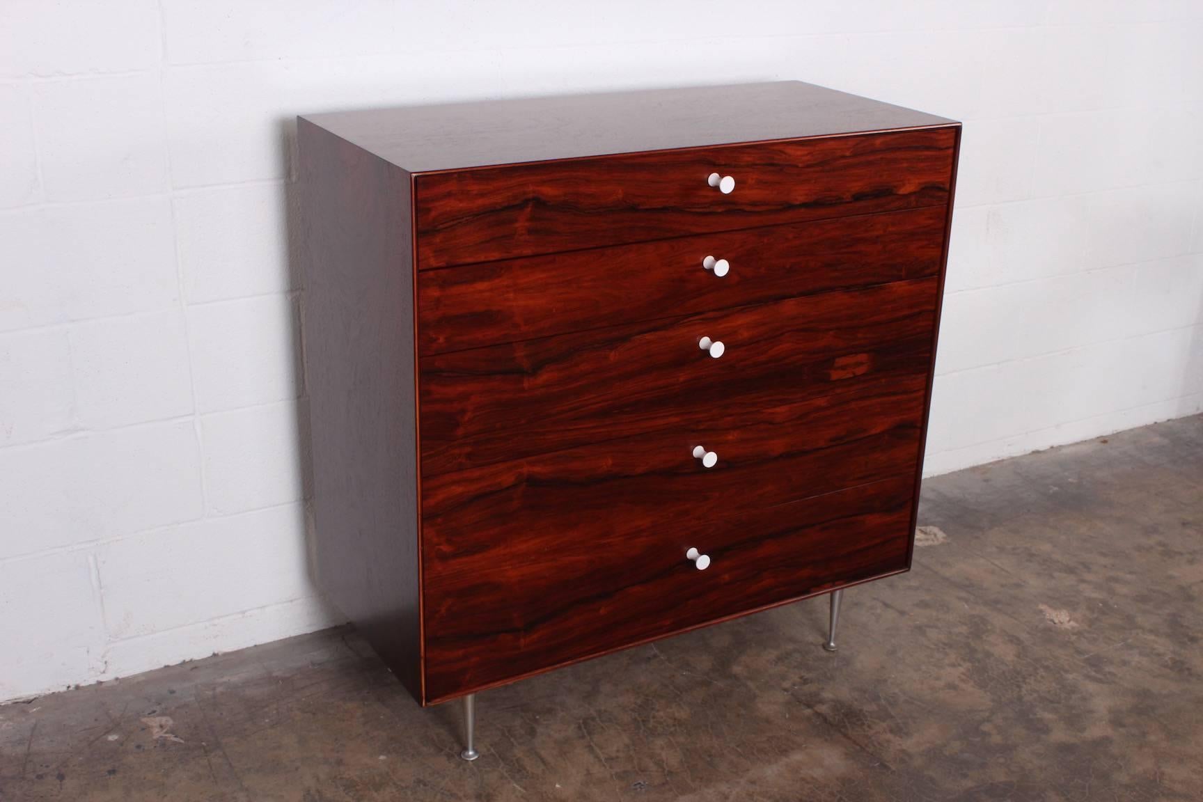 Rosewood Thin Edge Dresser by George Nelson 2