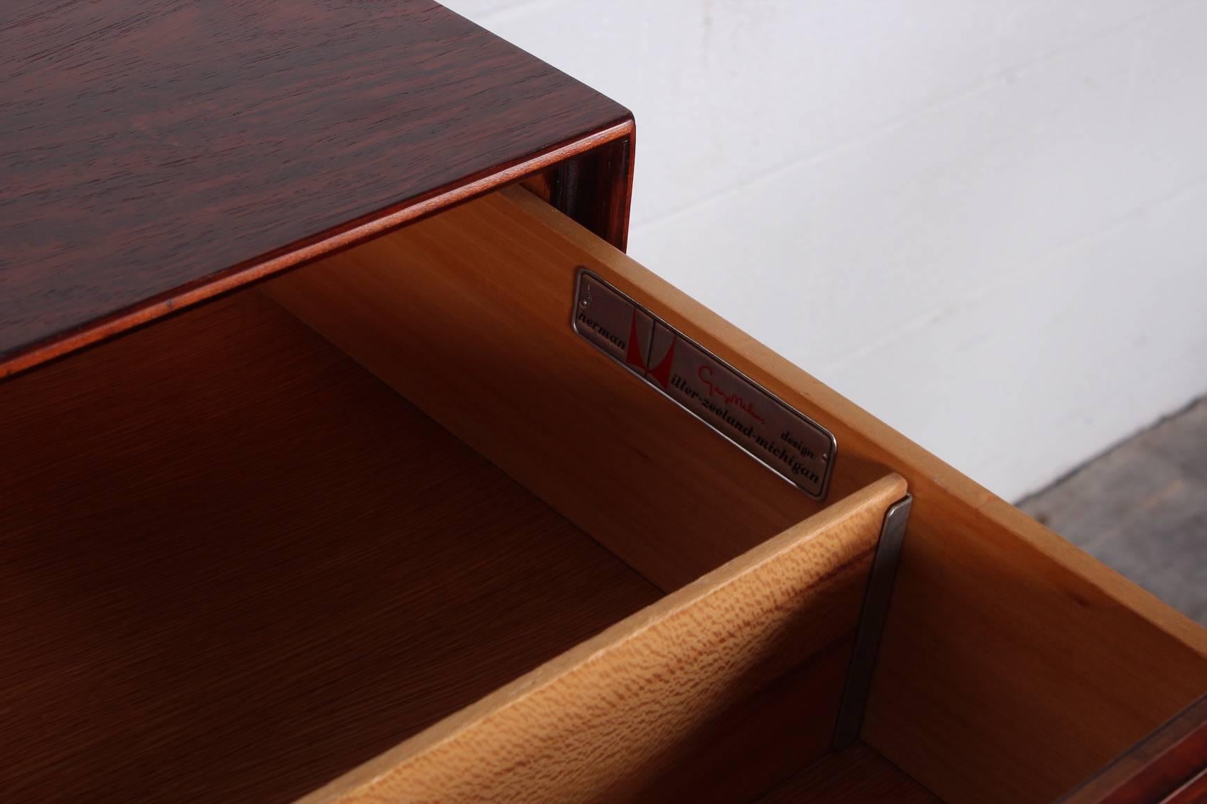 Rosewood Thin Edge Dresser by George Nelson 3