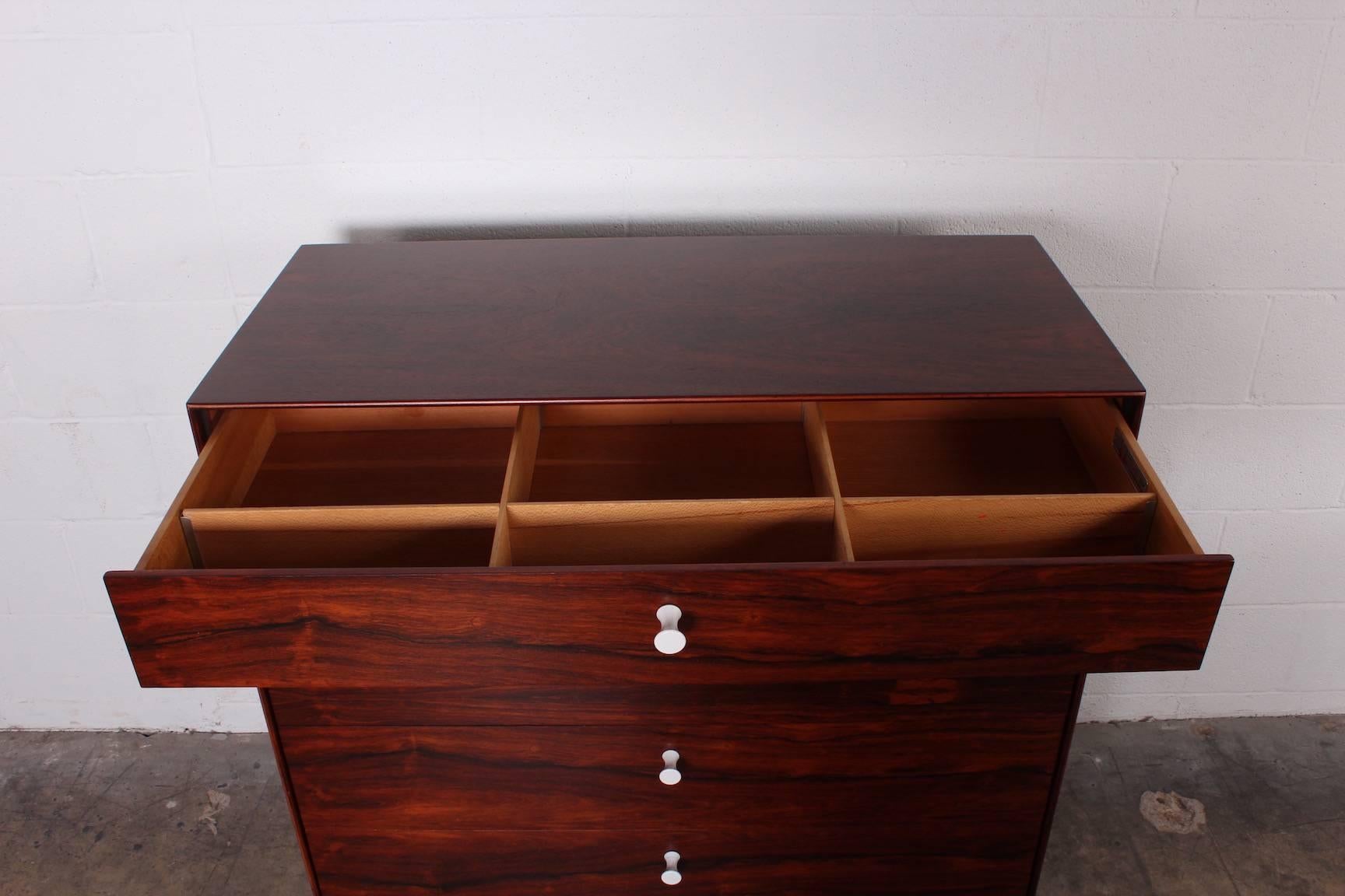 Rosewood Thin Edge Dresser by George Nelson 4
