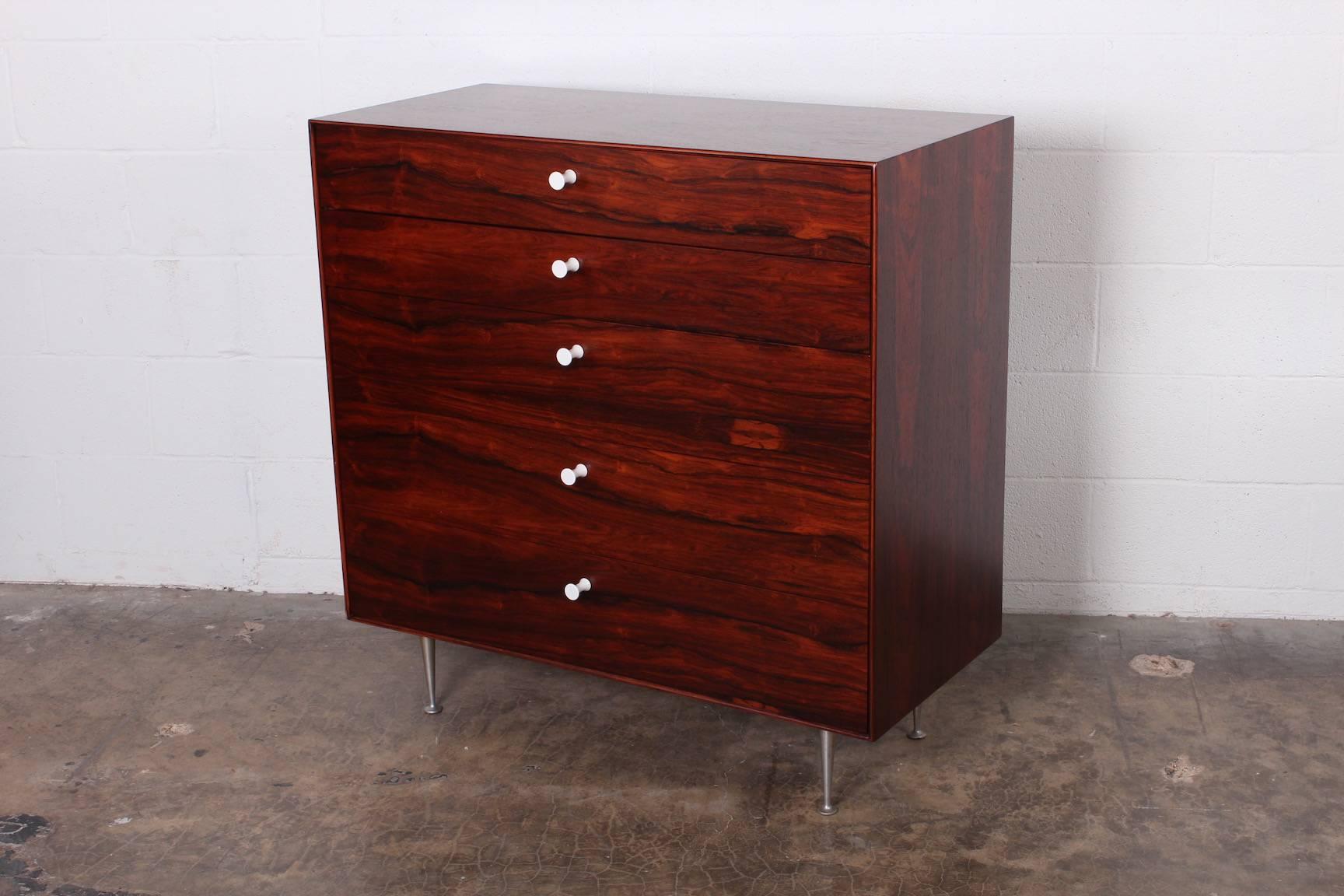 Rosewood Thin Edge Dresser by George Nelson 5