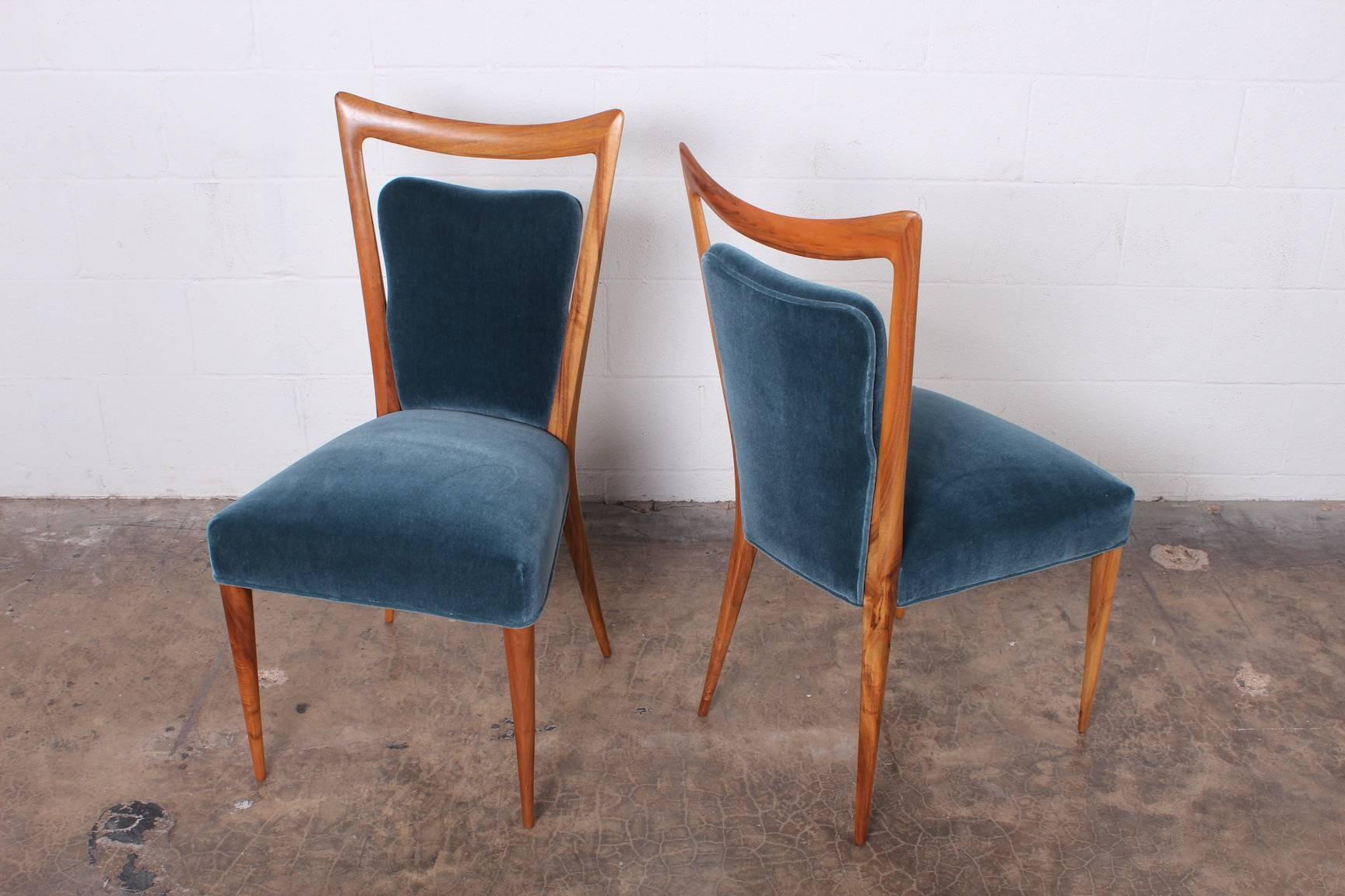 Set of Eight Dining Chairs by Melchiorre Bega 2
