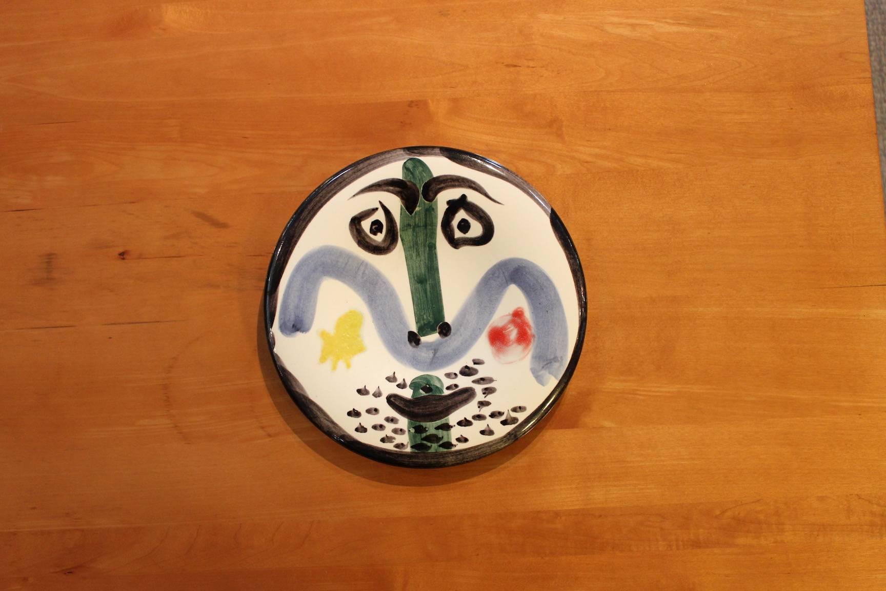 Pablo Picasso Face No. 130, Madoura, 1963 3