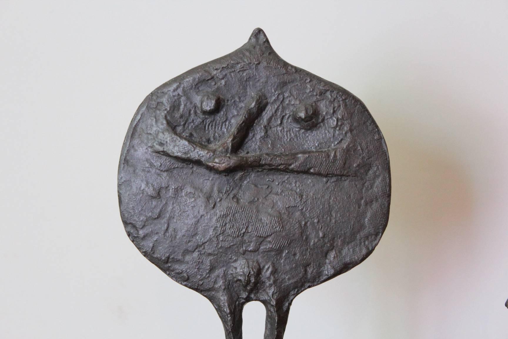 Pair of Bronze Sculptures by Ruth Duckworth In Excellent Condition In Dallas, TX