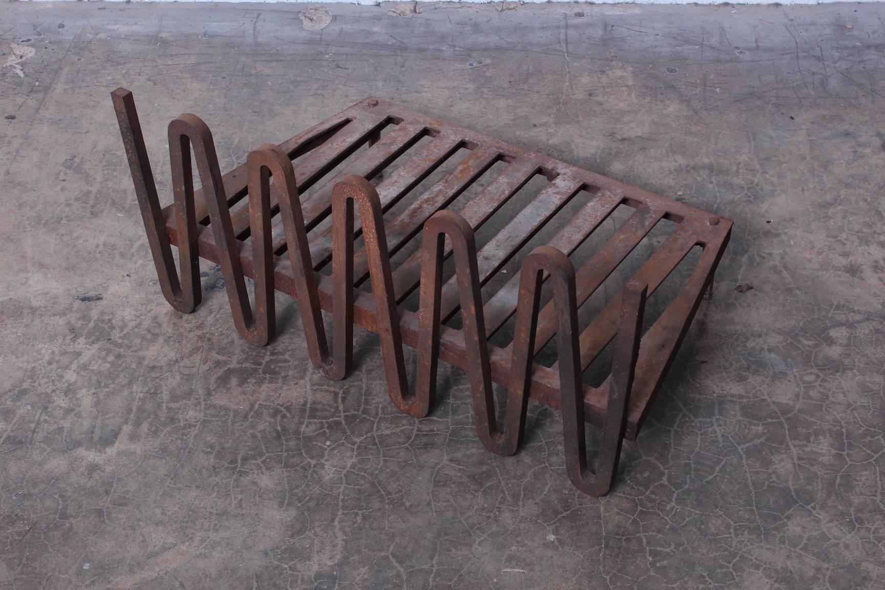 Mel Bogart Fire Grate or Andirons In Good Condition In Dallas, TX