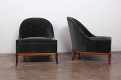 Pair of Slipper Chairs by T.H. Robsjohn-Gibbings for Widdicomb