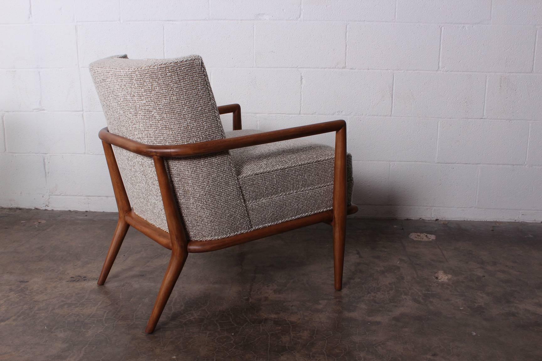 Mid-20th Century Pair of Lounge Chairs by T.H. Robsjohn-Gibbings