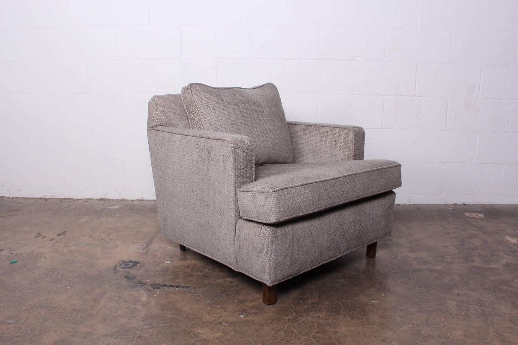 Lounge Chair and Ottoman by Edward Wormley for Dunbar 4