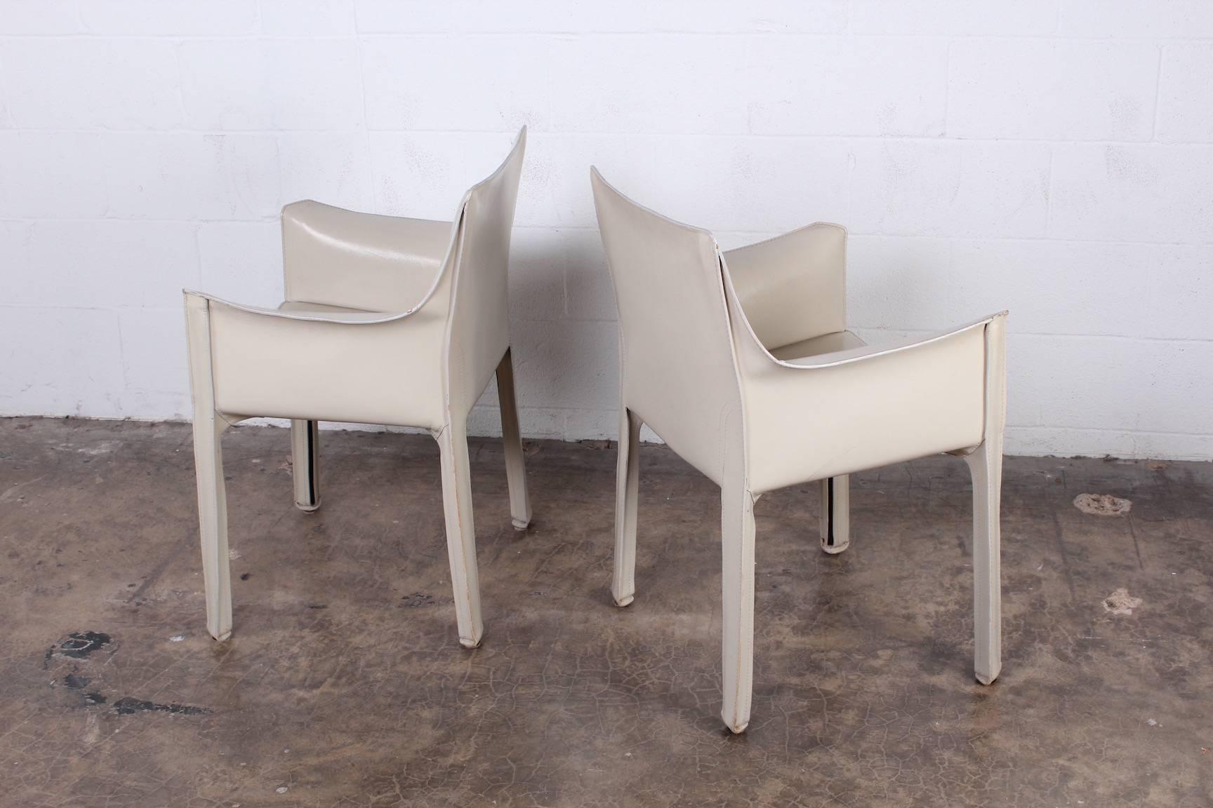 Set of Ten Cab Chairs by Mario Bellini In Good Condition In Dallas, TX