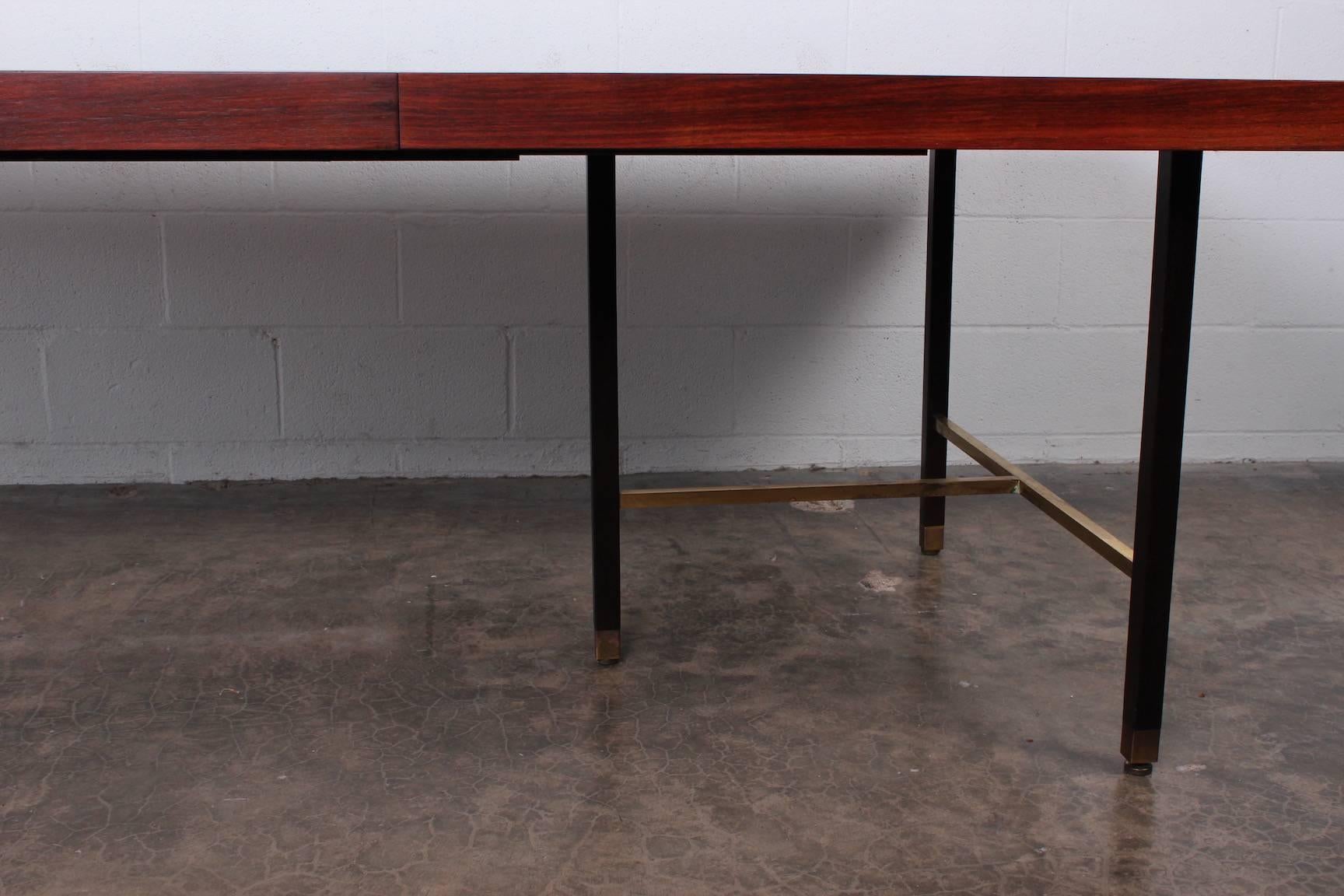 Mid-20th Century Rosewood Dining Table by Harvey Probber